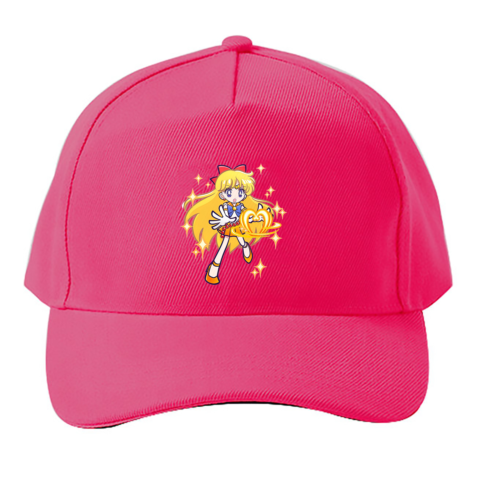 （画像用） 美少女戦士セーラームーン 愛野 美奈子 あいの みなこ Sailor Moon Aino Minako ベースボールキャップ 綿100％ 男女兼用 帽子 スポーツ
