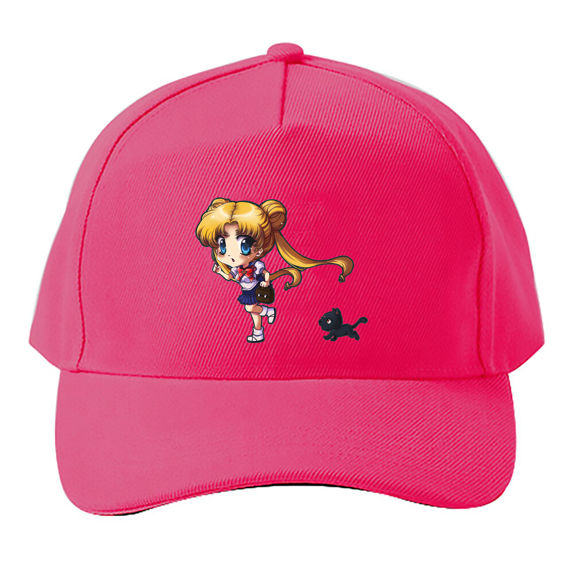 （画像用） 美少女戦士セーラームーン 愛野 美奈子 あいの みなこ Sailor Moon Aino Minako ベースボールキャップ 綿100％ 男女兼用 帽子 スポーツ