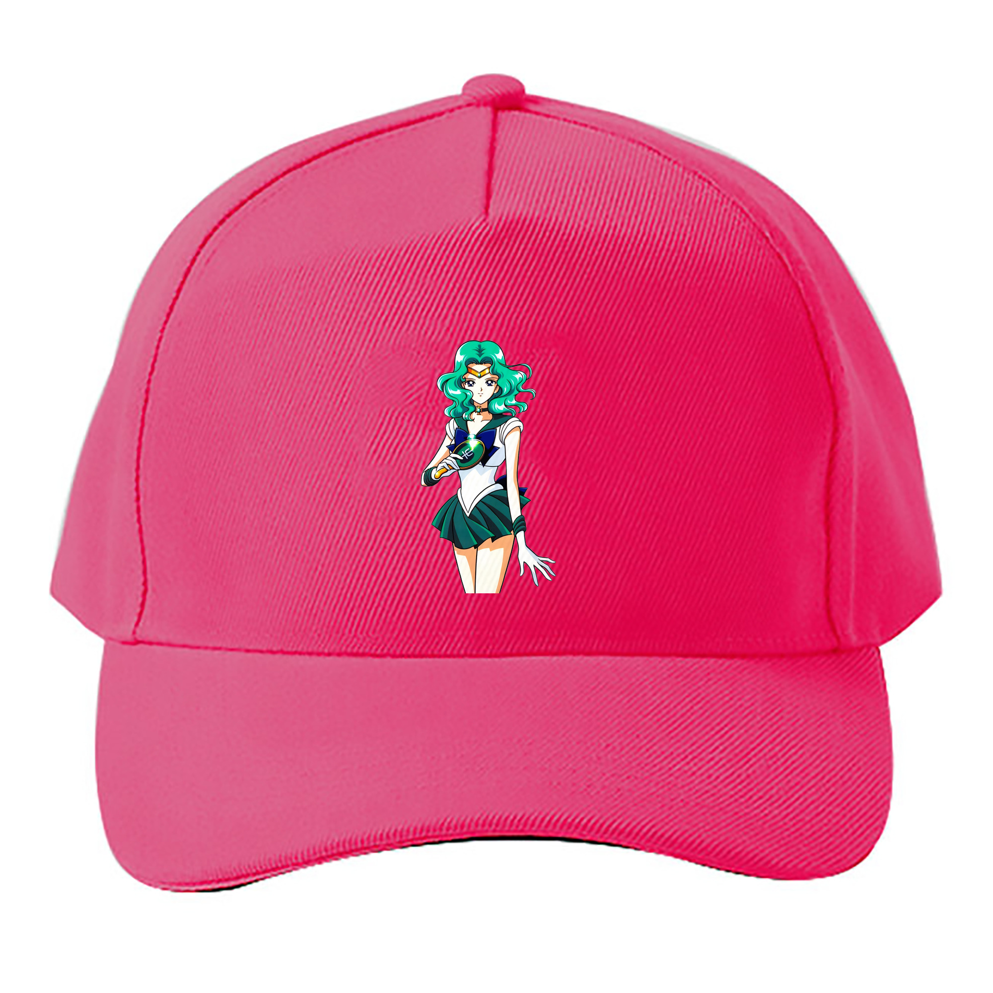 （画像用） 美少女戦士セーラームーン 海王 みちる（かいおう みちる） Sailor Moon Kaiou Michiru ベースボールキャップ 綿100％ 男女兼用 帽子 スポーツ