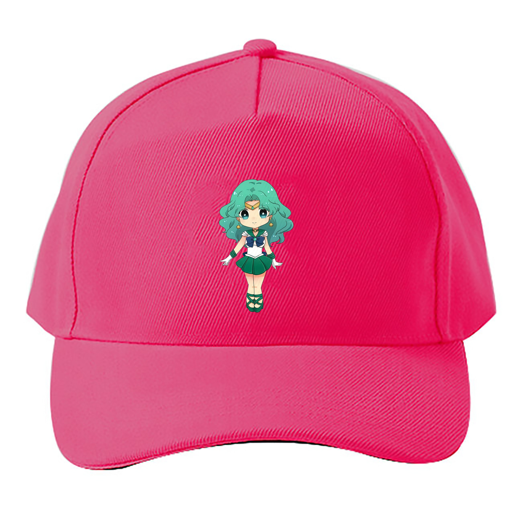 （画像用） 美少女戦士セーラームーン 海王 みちる（かいおう みちる） Sailor Moon Kaiou Michiru ベースボールキャップ 綿100％ 男女兼用 帽子 スポーツ