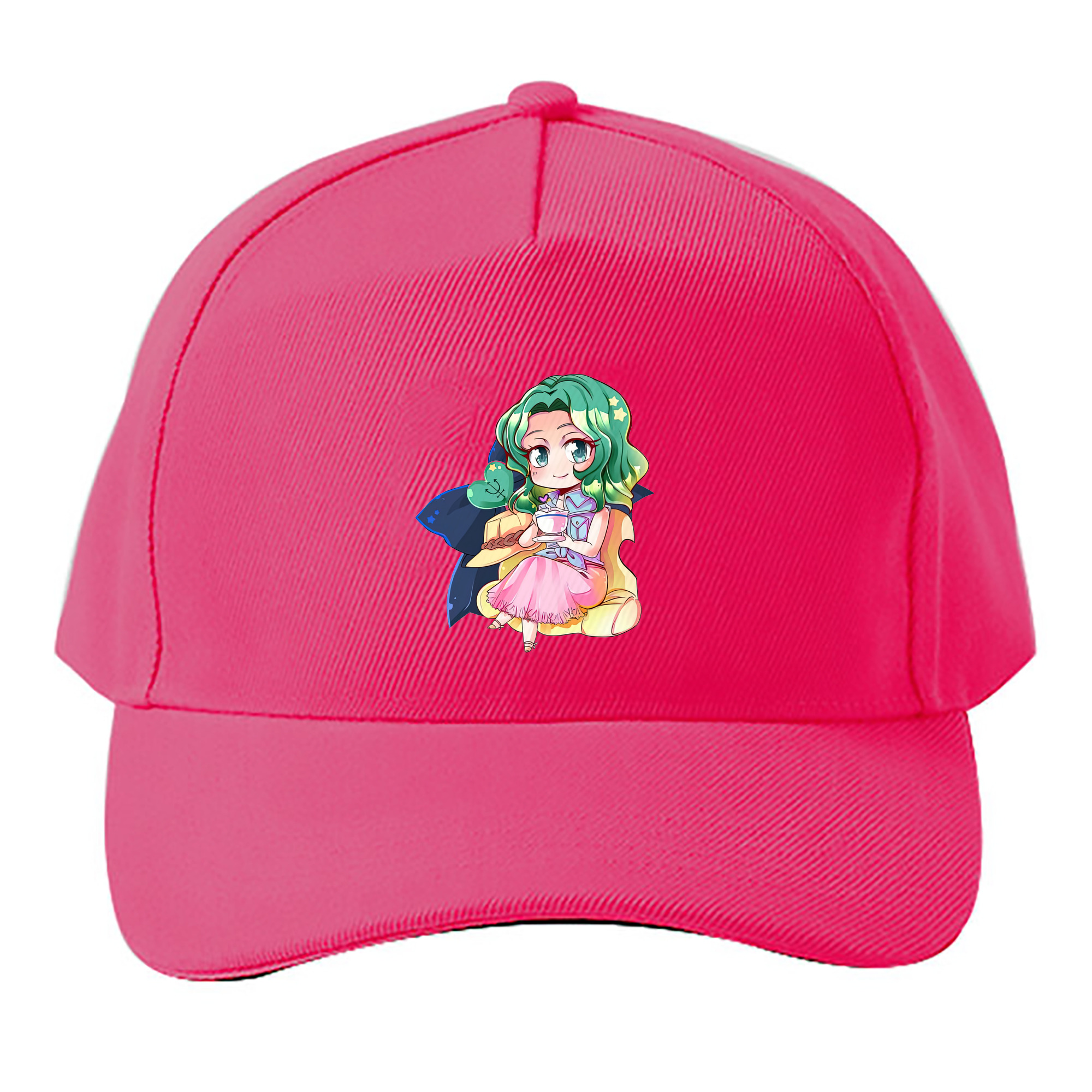 （画像用） 美少女戦士セーラームーン 海王 みちる（かいおう みちる） Sailor Moon Kaiou Michiru ベースボールキャップ 綿100％ 男女兼用 帽子 スポーツ