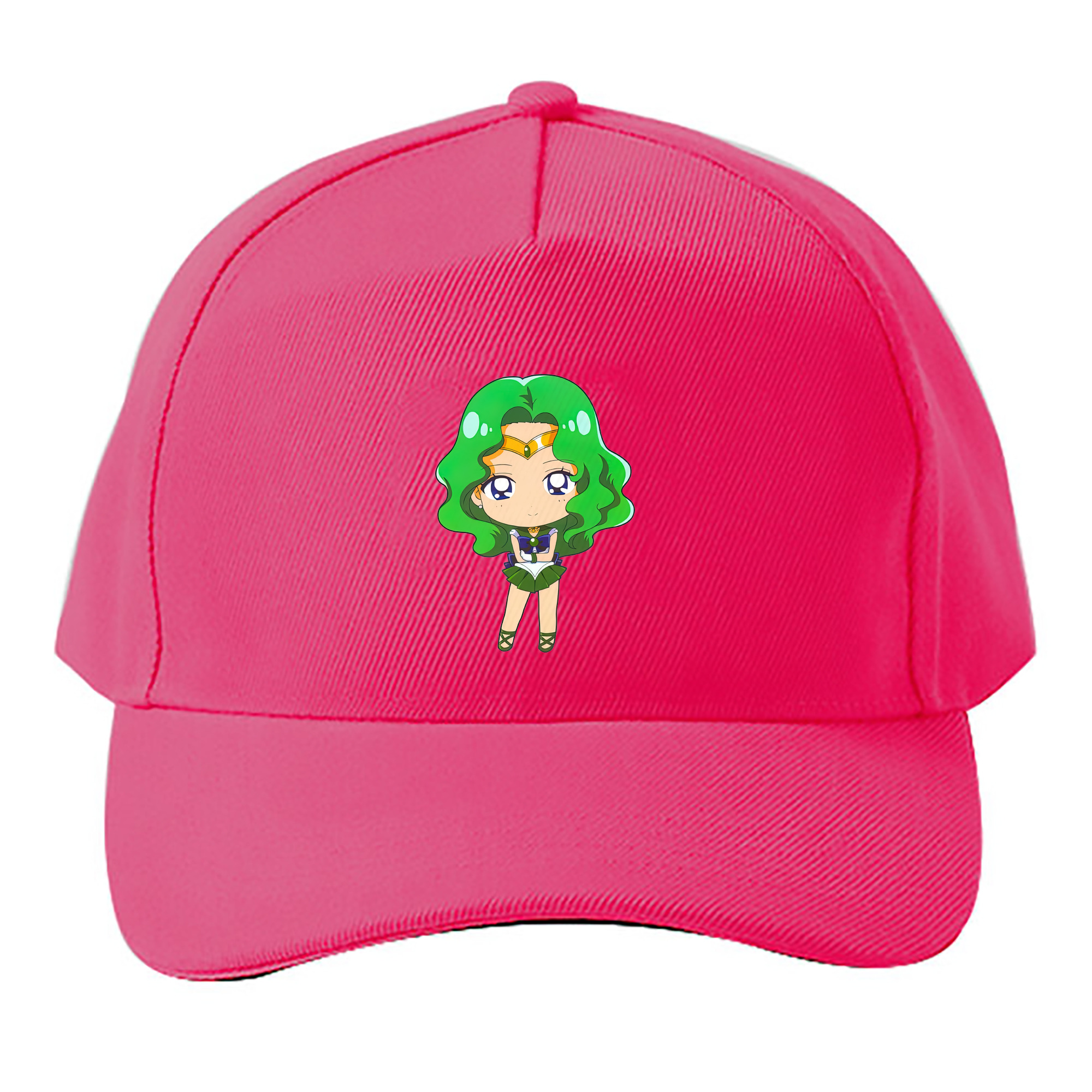 （画像用） 美少女戦士セーラームーン 海王 みちる（かいおう みちる） Sailor Moon Kaiou Michiru ベースボールキャップ 綿100％ 男女兼用 帽子 スポーツ