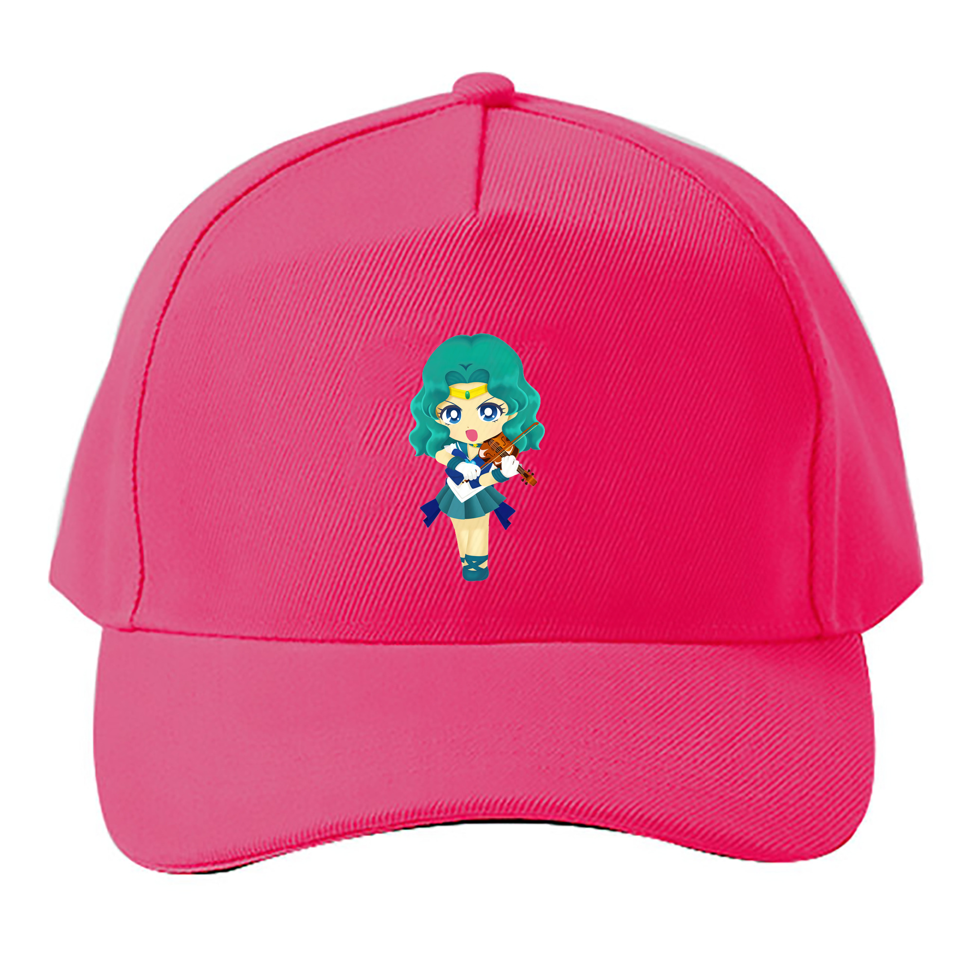 （画像用） 美少女戦士セーラームーン 海王 みちる（かいおう みちる） Sailor Moon Kaiou Michiru ベースボールキャップ 綿100％ 男女兼用 帽子 スポーツ