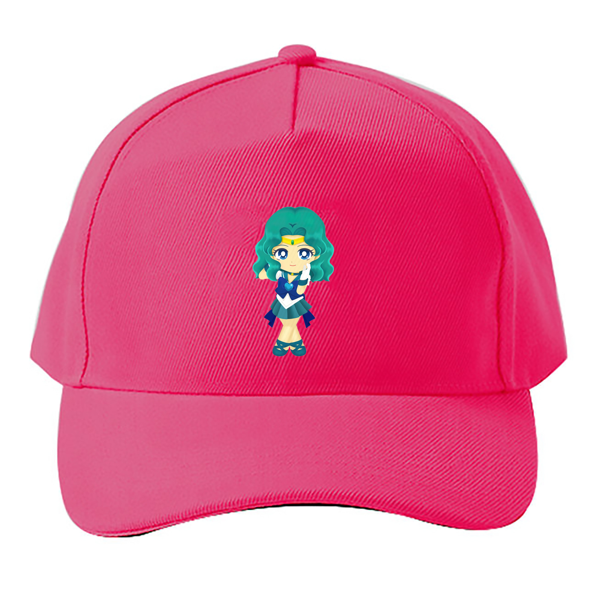 （画像用） 美少女戦士セーラームーン 海王 みちる（かいおう みちる） Sailor Moon Kaiou Michiru ベースボールキャップ 綿100％ 男女兼用 帽子 スポーツ
