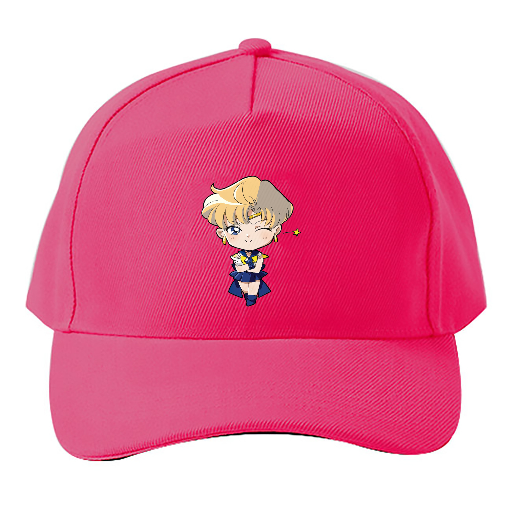 （画像用） 美少女戦士セーラームーン 天王はるか Sailor Moon Tenoh Haruka ベースボールキャップ 綿100％ 男女兼用 帽子 スポーツ