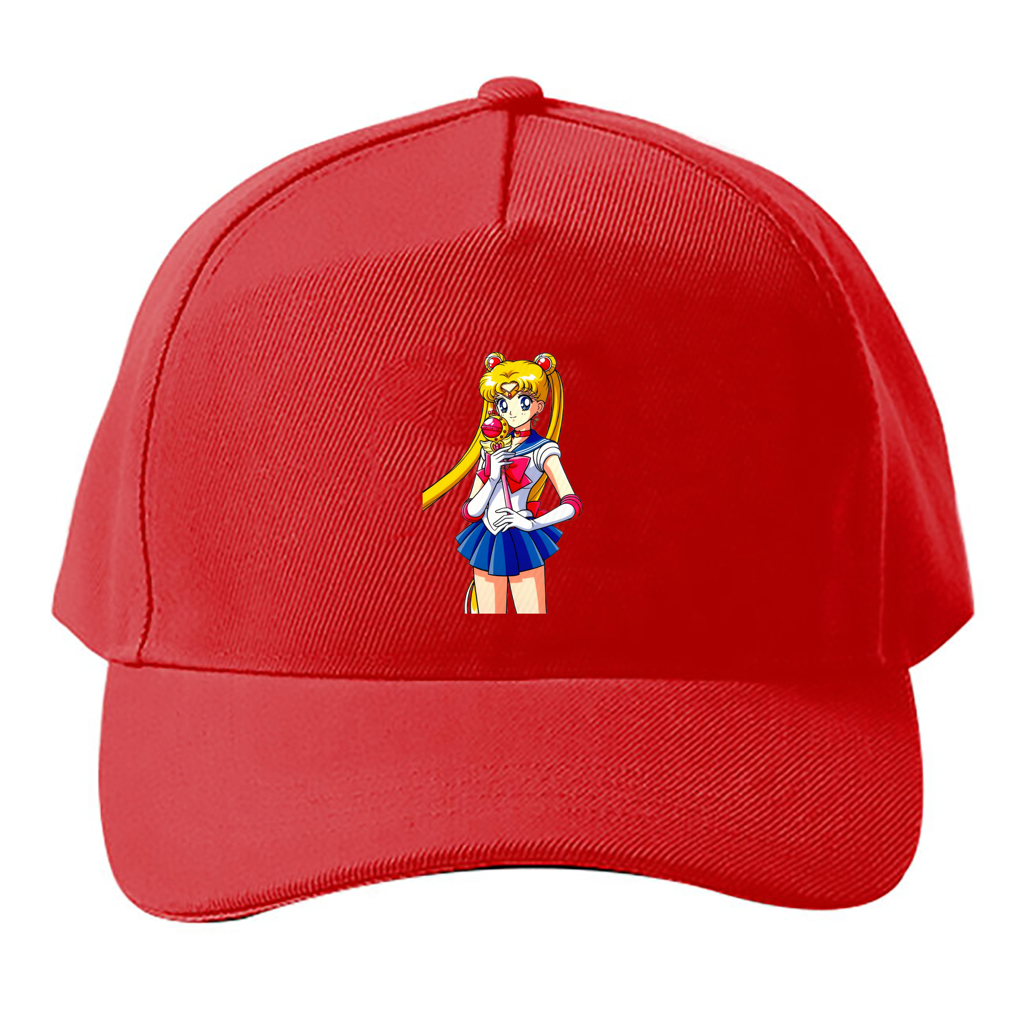 （画像用） 美少女戦士セーラームーン 月野 うさぎ つきの うさぎ Sailor Moon Tsukino Usagi ベースボールキャップ 綿100％ 男女兼用 帽子 スポーツ