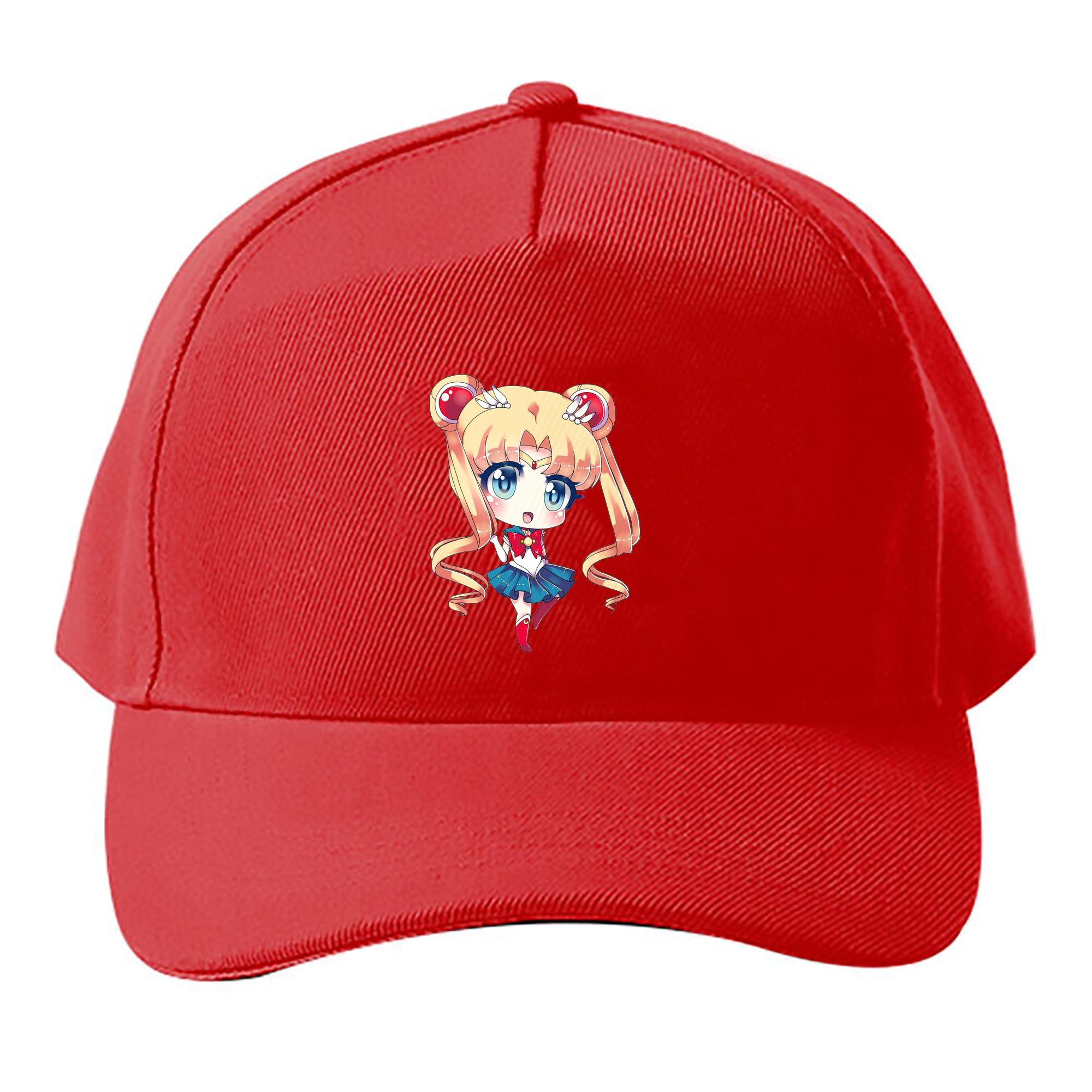 （画像用） 美少女戦士セーラームーン 月野 うさぎ つきの うさぎ Sailor Moon Tsukino Usagi ベースボールキャップ 綿100％ 男女兼用 帽子 スポーツ