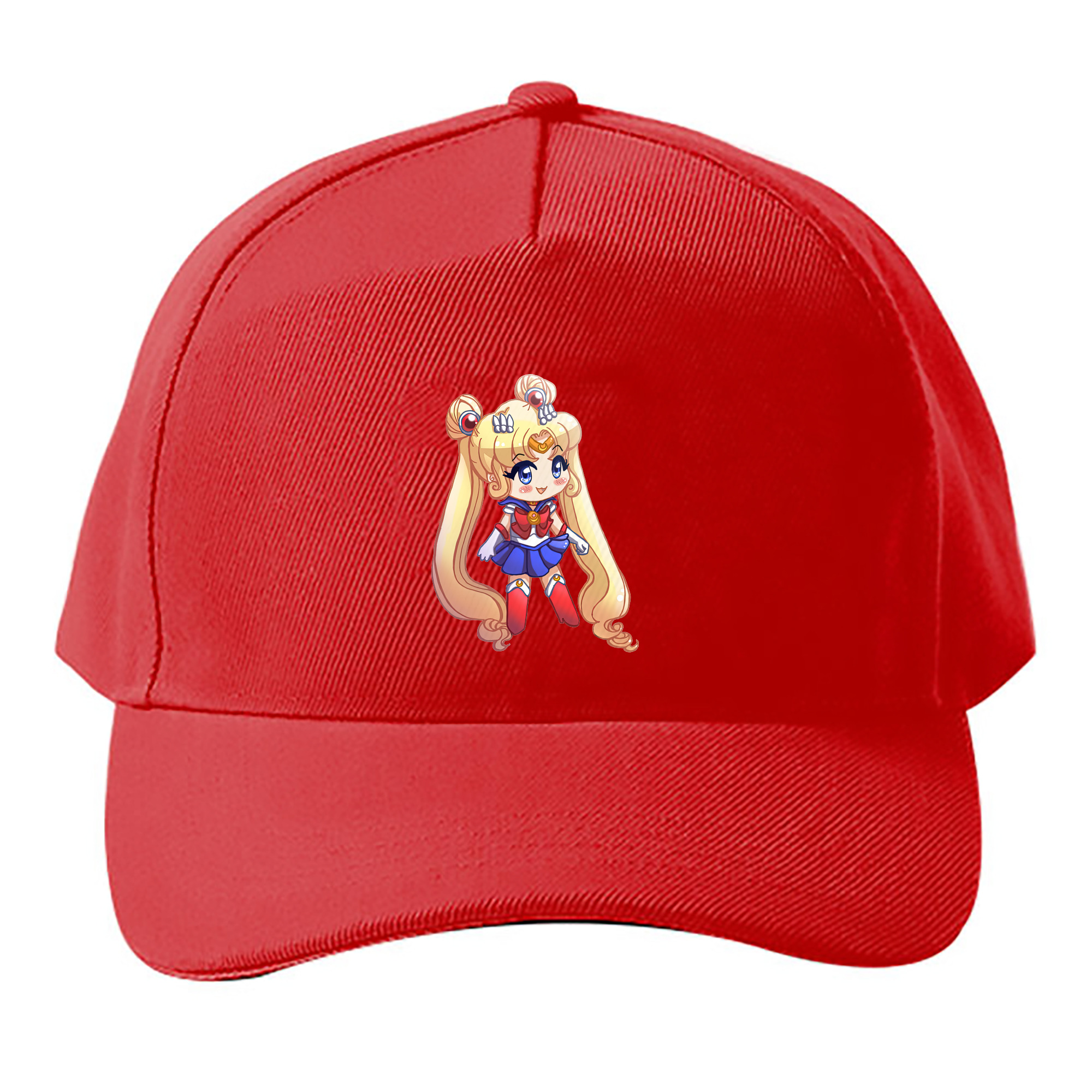 （画像用） 美少女戦士セーラームーン 月野 うさぎ つきの うさぎ Sailor Moon Tsukino Usagi ベースボールキャップ 綿100％ 男女兼用 帽子 スポーツ