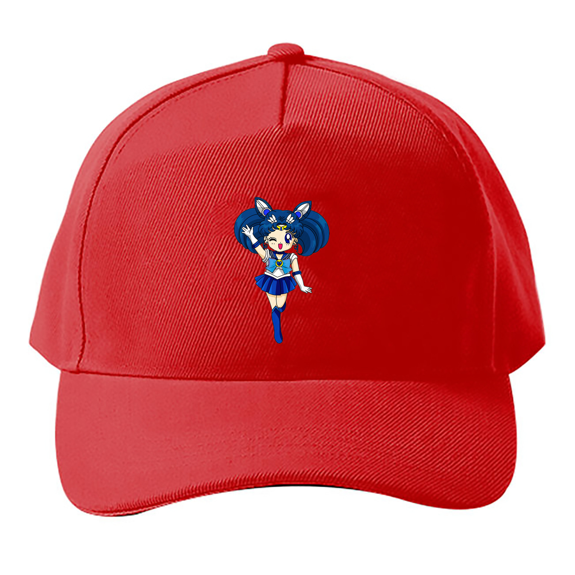（画像用） 美少女戦士セーラームーン 水野 亜美 みずの あみ Sailor Moon Mizuno Ami ベースボールキャップ 綿100％ 男女兼用 帽子 スポーツ