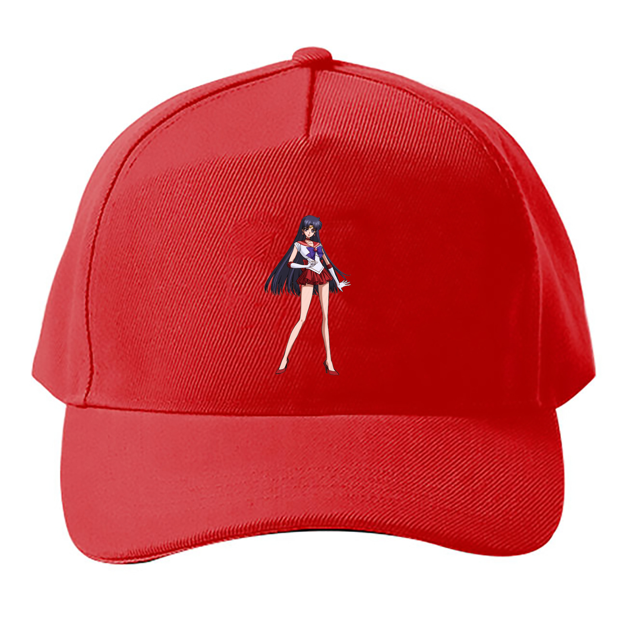 （画像用） 美少女戦士セーラームーン 火野レイ ひの レイ Sailor Moon Hino Rei （セーラーマーズ,Sailor Mars） ベースボールキャップ 綿100％ 男女兼用 帽子 スポーツ