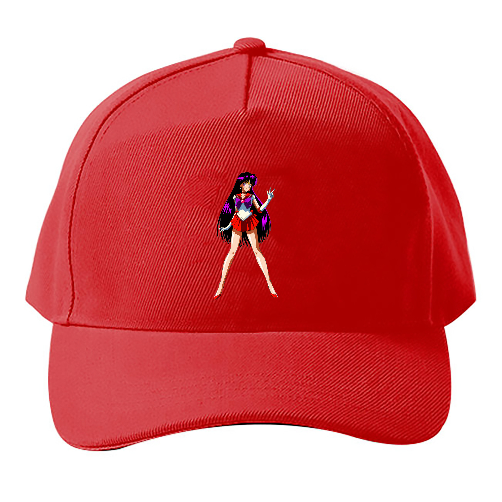 （画像用） 美少女戦士セーラームーン 火野レイ ひの レイ Sailor Moon Hino Rei （セーラーマーズ,Sailor Mars） ベースボールキャップ 綿100％ 男女兼用 帽子 スポーツ