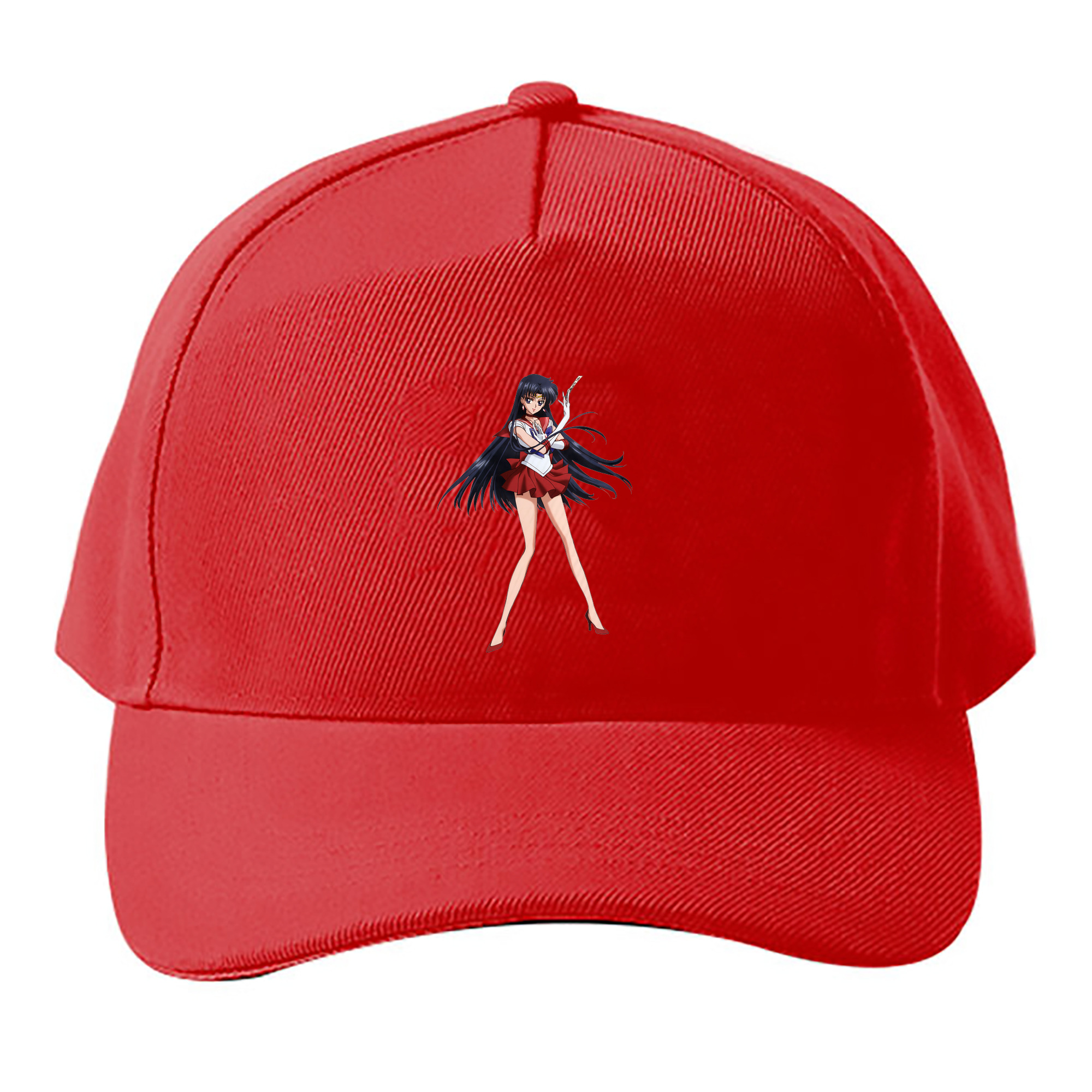 （画像用） 美少女戦士セーラームーン 火野レイ ひの レイ Sailor Moon Hino Rei （セーラーマーズ,Sailor Mars） ベースボールキャップ 綿100％ 男女兼用 帽子 スポーツ