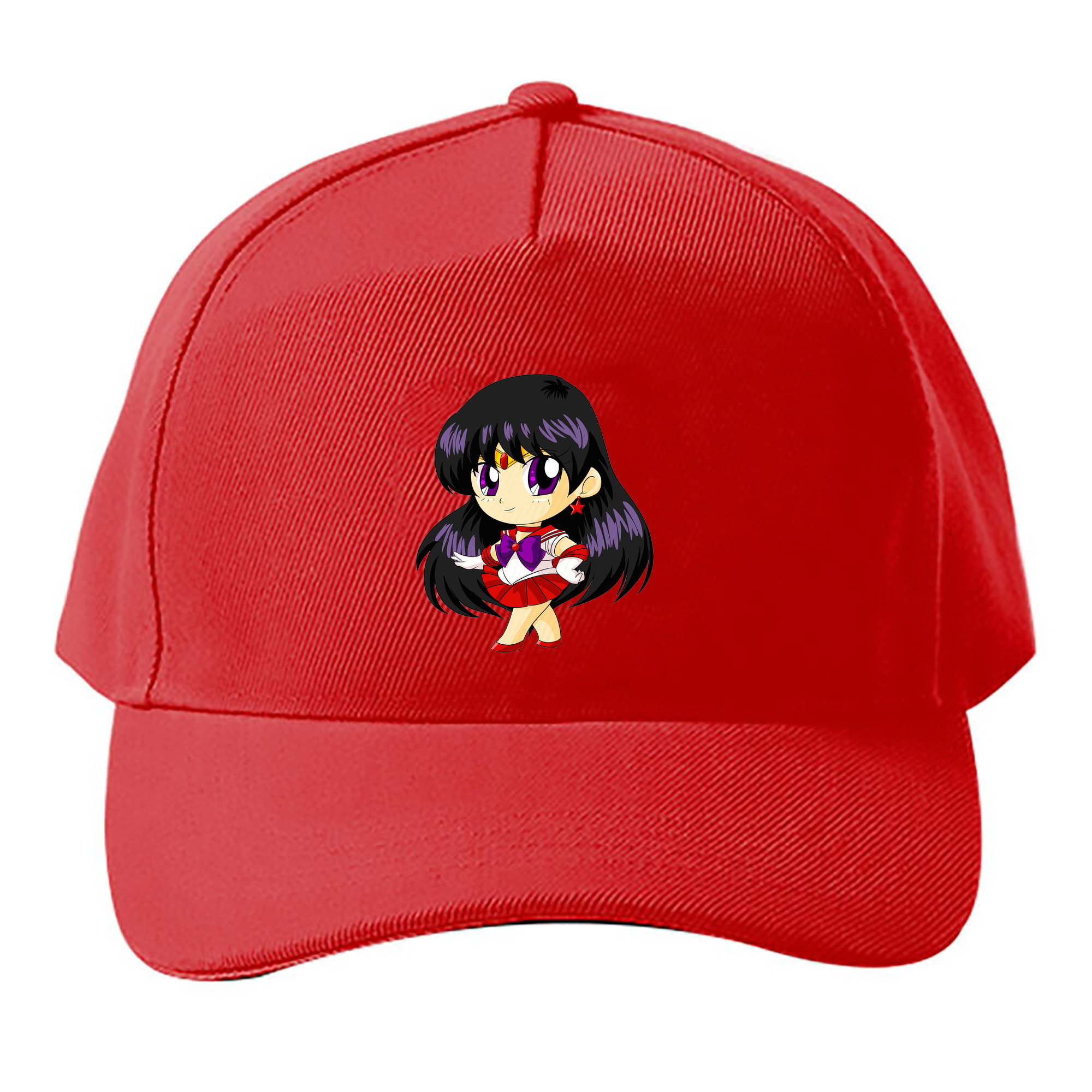 （画像用） 美少女戦士セーラームーン 火野レイ ひの レイ Sailor Moon Hino Rei （セーラーマーズ,Sailor Mars） ベースボールキャップ 綿100％ 男女兼用 帽子 スポーツ