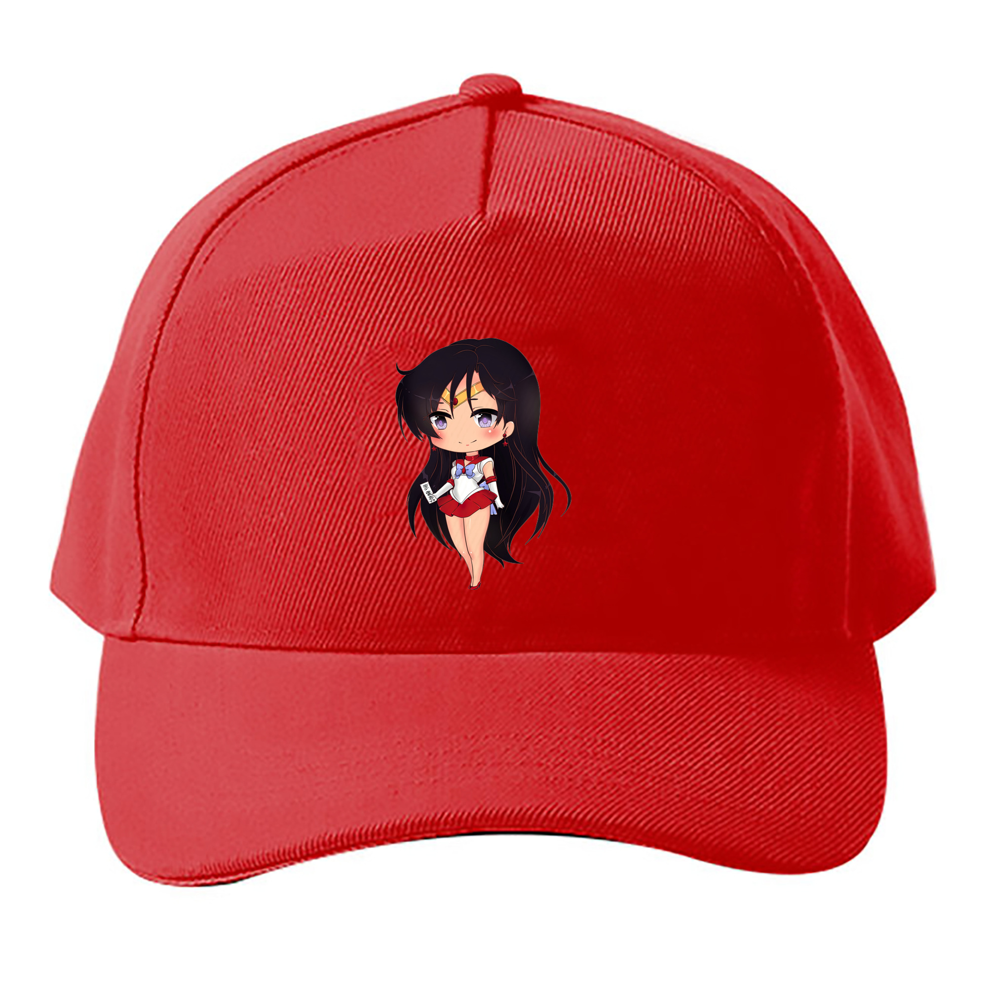 （画像用） 美少女戦士セーラームーン 火野レイ ひの レイ Sailor Moon Hino Rei （セーラーマーズ,Sailor Mars） ベースボールキャップ 綿100％ 男女兼用 帽子 スポーツ