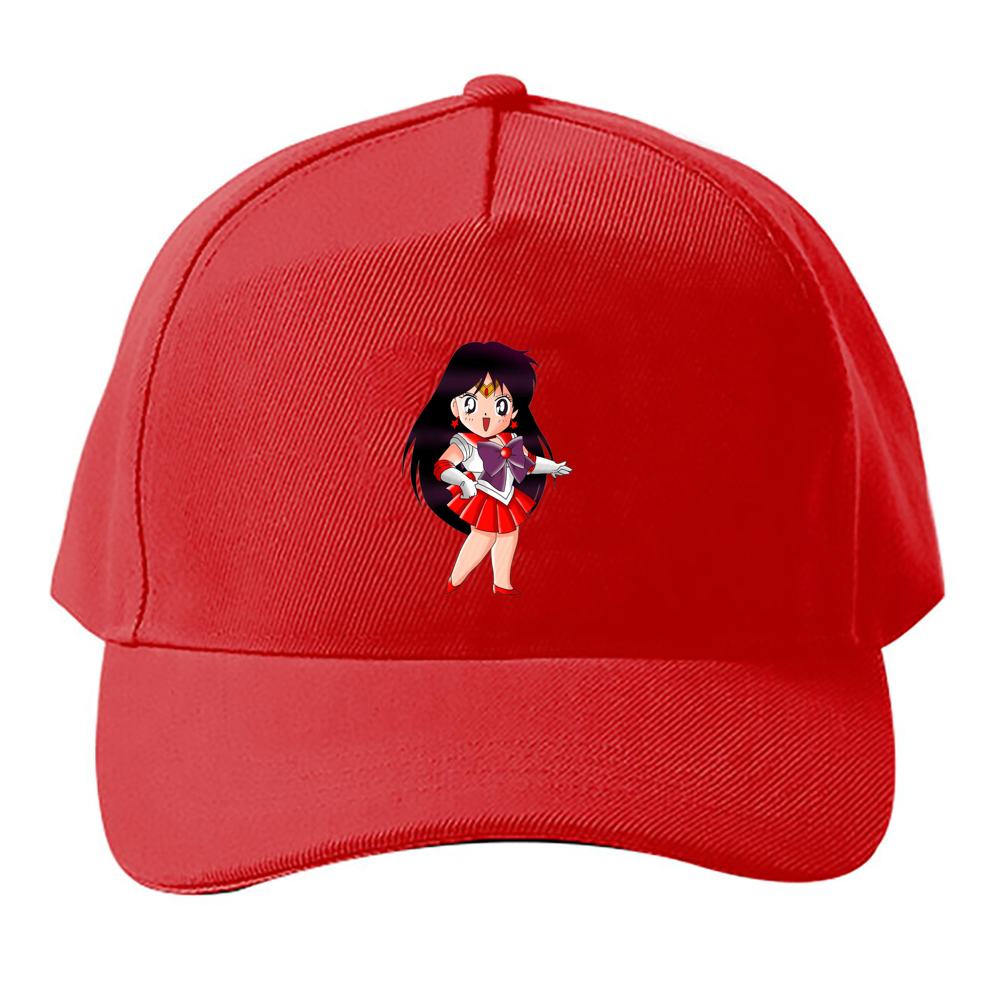 （画像用） 美少女戦士セーラームーン 火野レイ ひの レイ Sailor Moon Hino Rei （セーラーマーズ,Sailor Mars） ベースボールキャップ 綿100％ 男女兼用 帽子 スポーツ