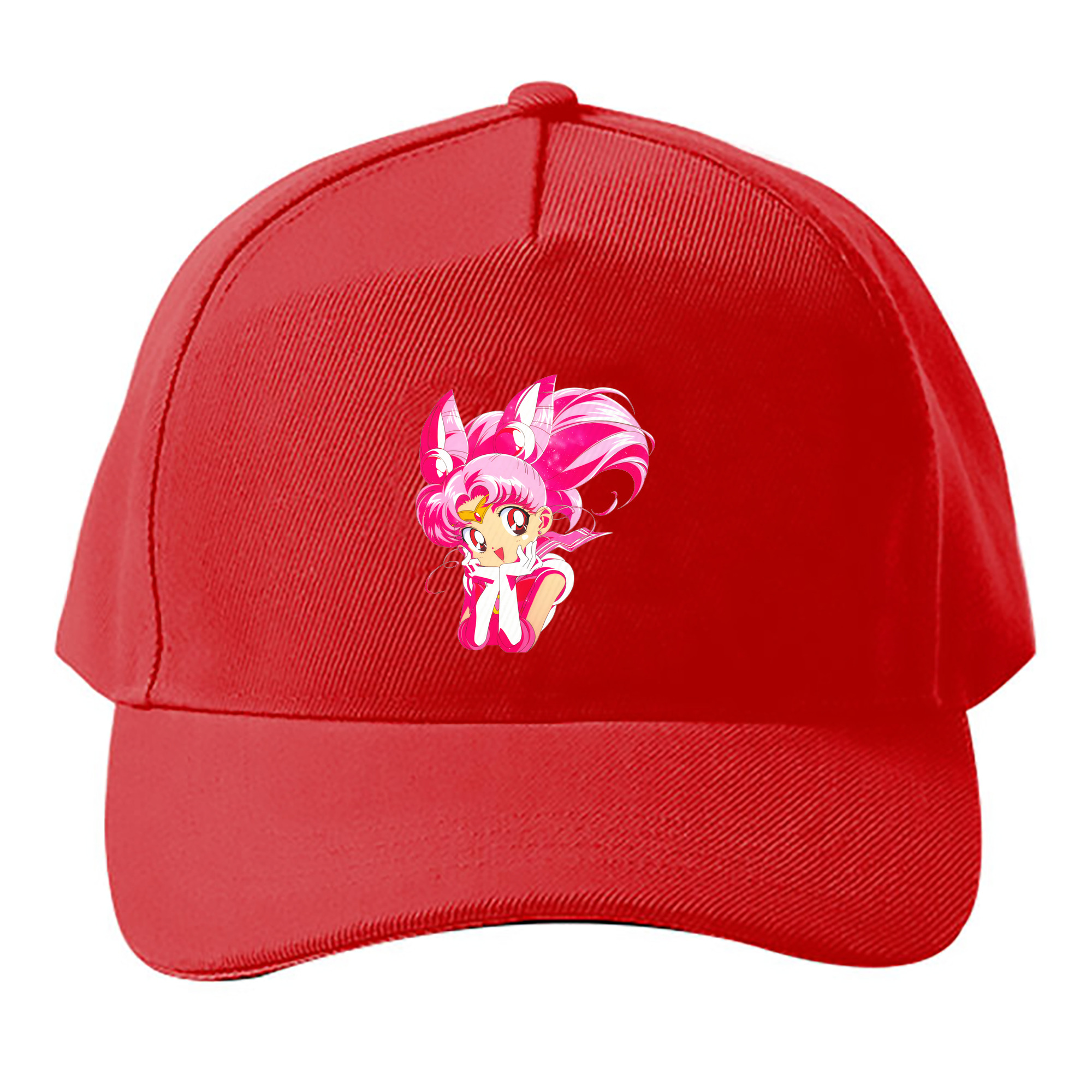 （画像用） 美少女戦士セーラームーン ちびうさ Sailor Moon Chibiusa Tsukino Usagi Small Lady Serenity ベースボールキャップ 綿100％ 男女兼用 帽子 スポーツ