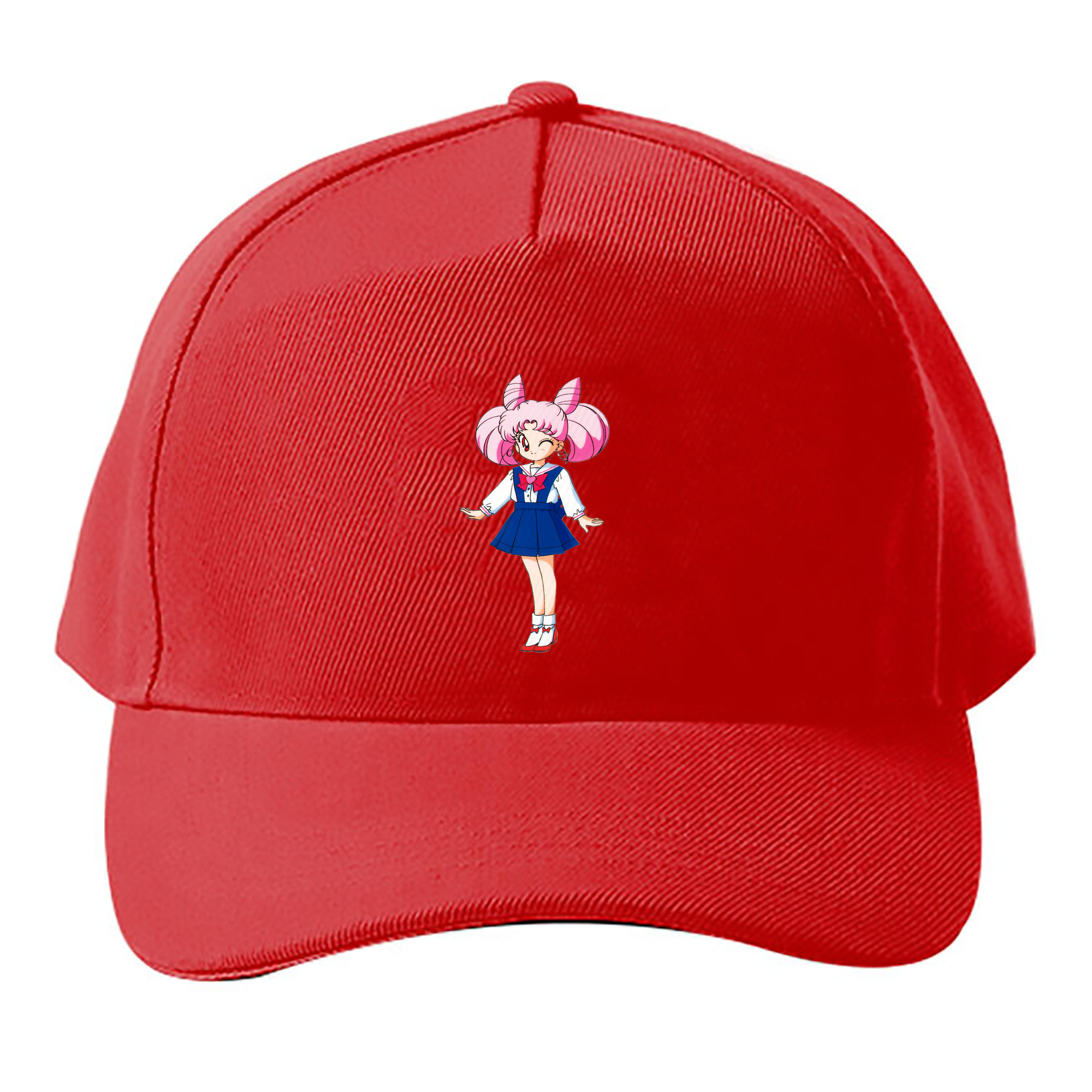 （画像用） 美少女戦士セーラームーン ちびうさ Sailor Moon Chibiusa Tsukino Usagi Small Lady Serenity ベースボールキャップ 綿100％ 男女兼用 帽子 スポーツ
