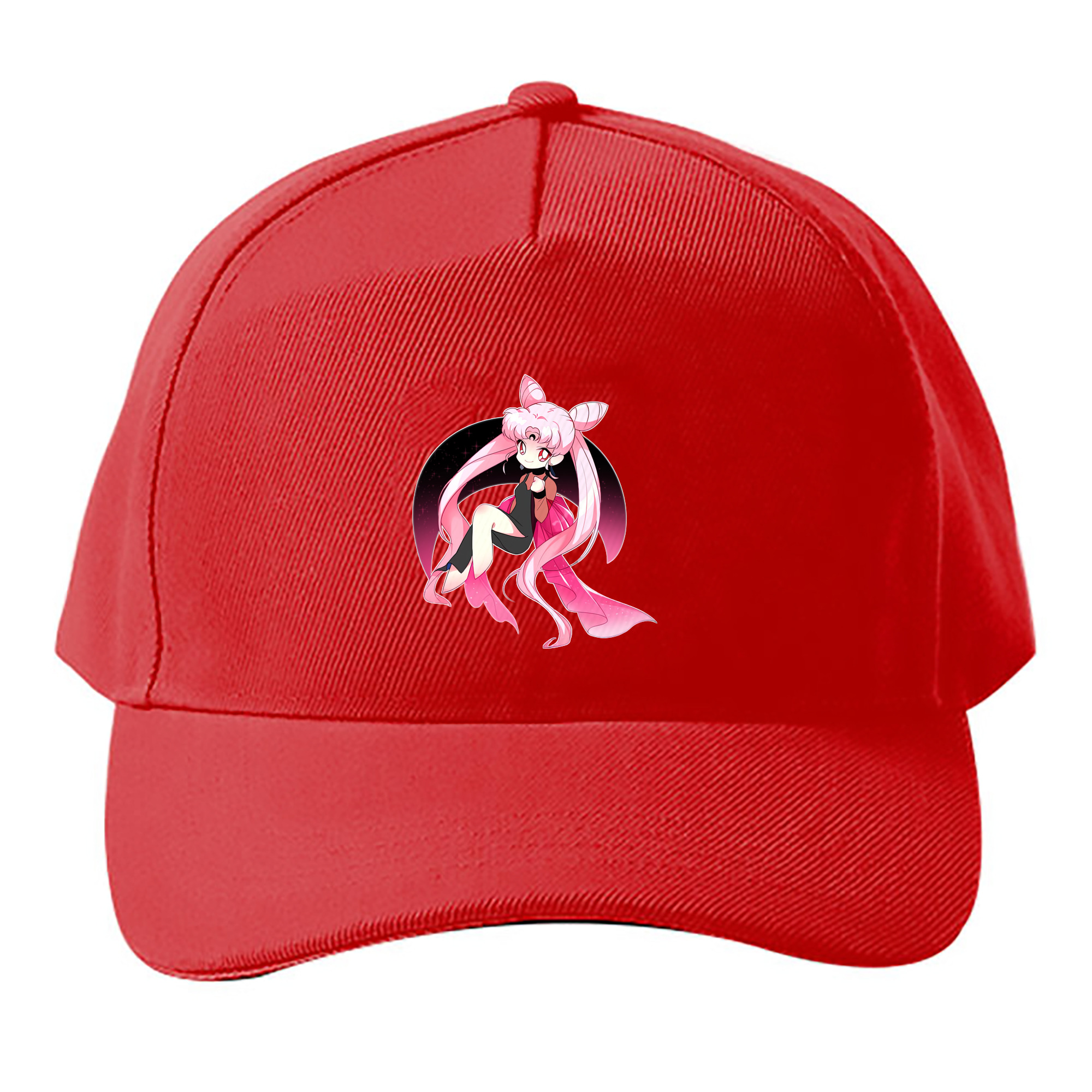 （画像用） 美少女戦士セーラームーン ちびうさ Sailor Moon Chibiusa Tsukino Usagi Small Lady Serenity ベースボールキャップ 綿100％ 男女兼用 帽子 スポーツ