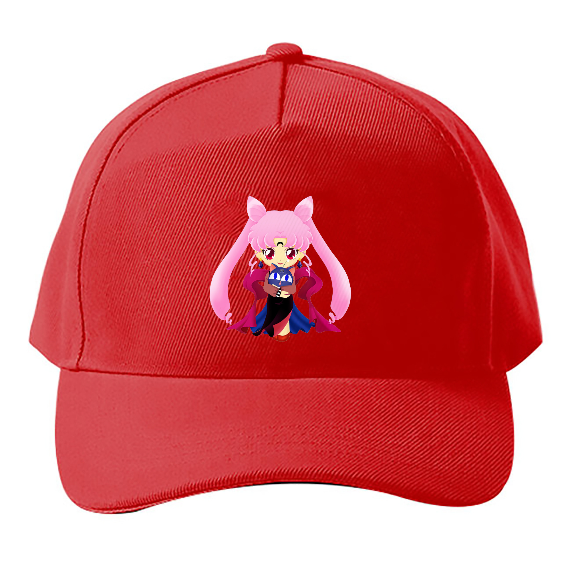 （画像用） 美少女戦士セーラームーン ちびうさ Sailor Moon Chibiusa Tsukino Usagi Small Lady Serenity ベースボールキャップ 綿100％ 男女兼用 帽子 スポーツ
