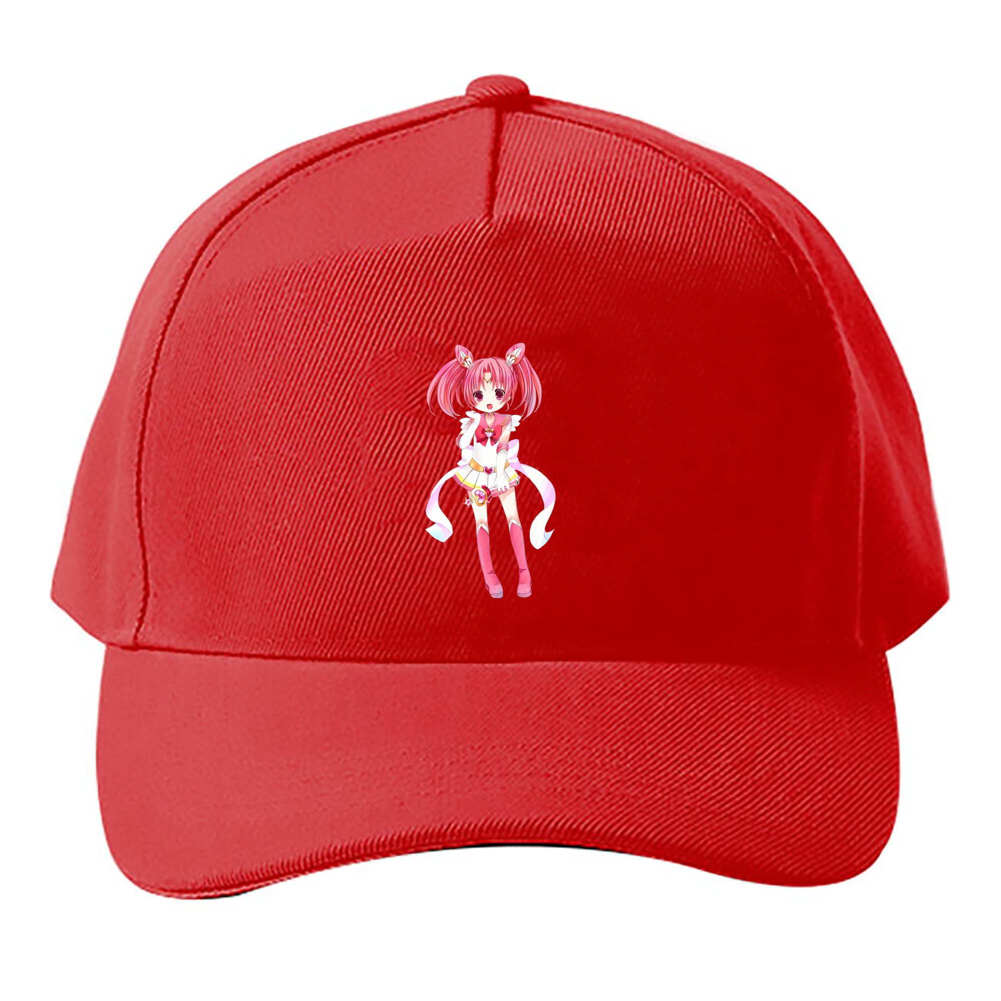 （画像用） 美少女戦士セーラームーン ちびうさ Sailor Moon Chibiusa Tsukino Usagi Small Lady Serenity ベースボールキャップ 綿100％ 男女兼用 帽子 スポーツ