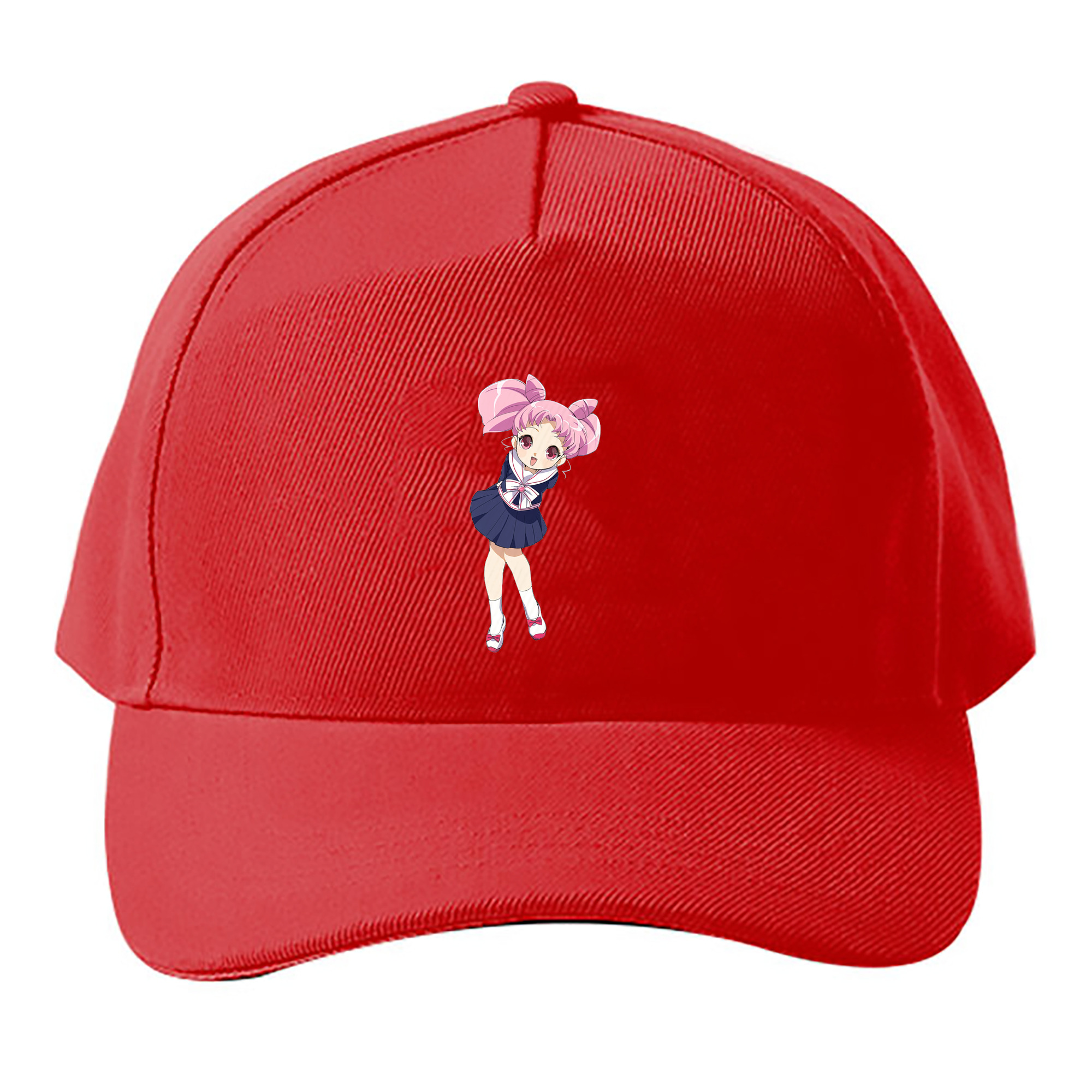 （画像用） 美少女戦士セーラームーン ちびうさ Sailor Moon Chibiusa Tsukino Usagi Small Lady Serenity ベースボールキャップ 綿100％ 男女兼用 帽子 スポーツ