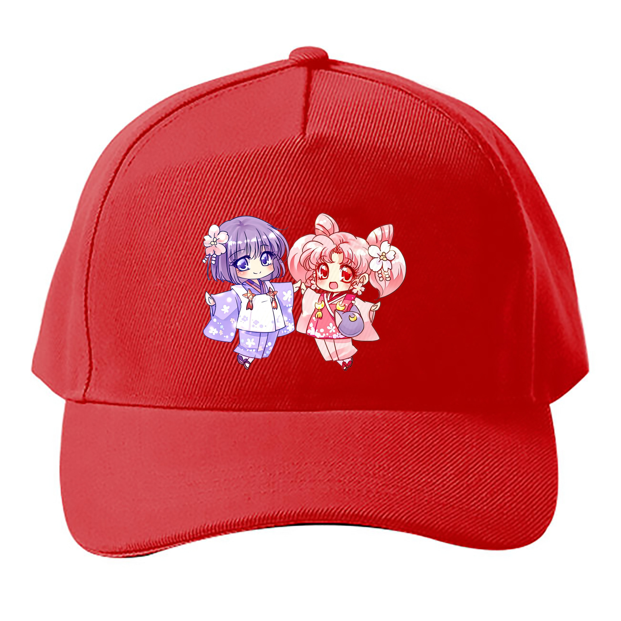 （画像用） 美少女戦士セーラームーン ちびうさ Sailor Moon Chibiusa Tsukino Usagi Small Lady Serenity ベースボールキャップ 綿100％ 男女兼用 帽子 スポーツ