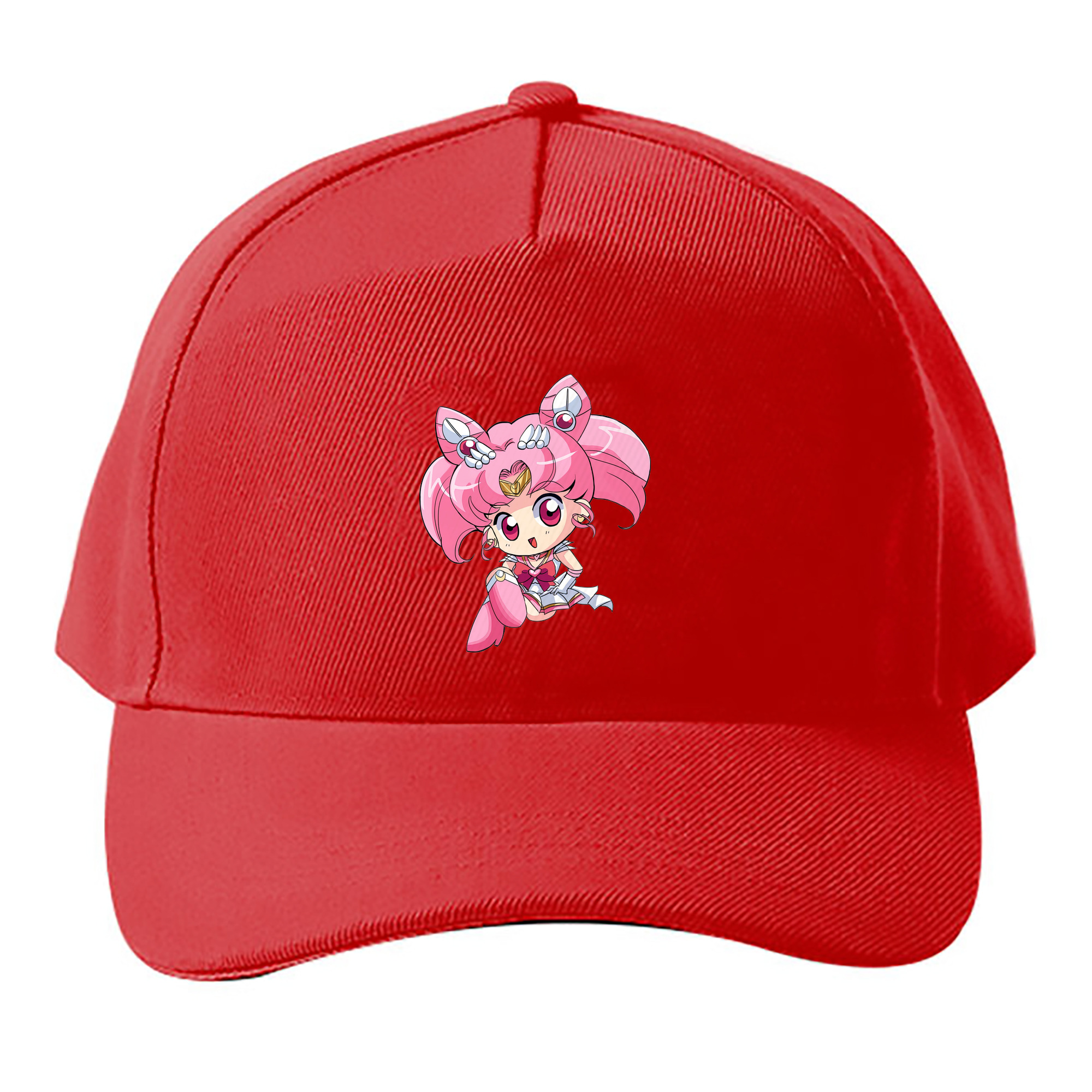 （画像用） 美少女戦士セーラームーン ちびうさ Sailor Moon Chibiusa Tsukino Usagi Small Lady Serenity ベースボールキャップ 綿100％ 男女兼用 帽子 スポーツ