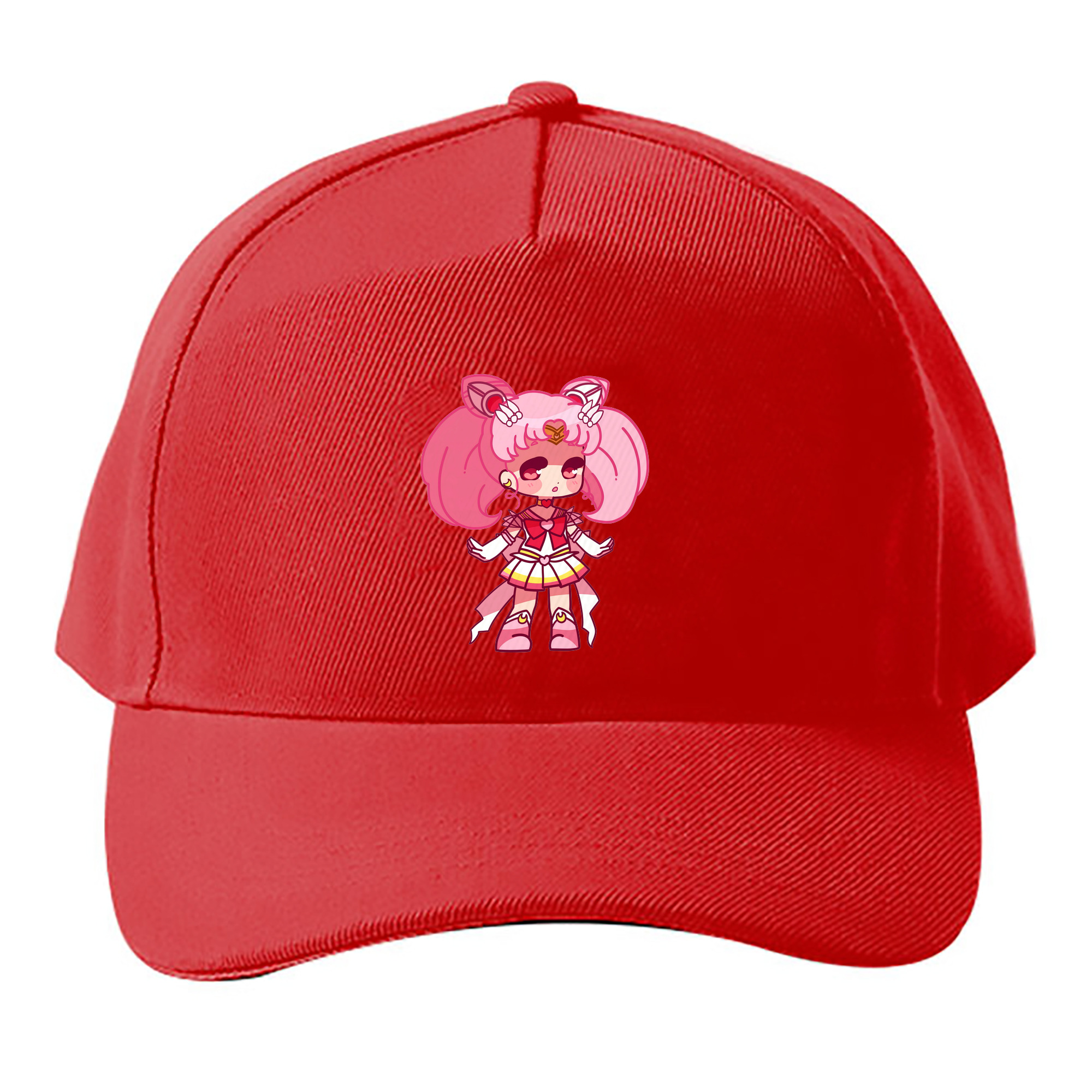 （画像用） 美少女戦士セーラームーン ちびうさ Sailor Moon Chibiusa Tsukino Usagi Small Lady Serenity ベースボールキャップ 綿100％ 男女兼用 帽子 スポーツ