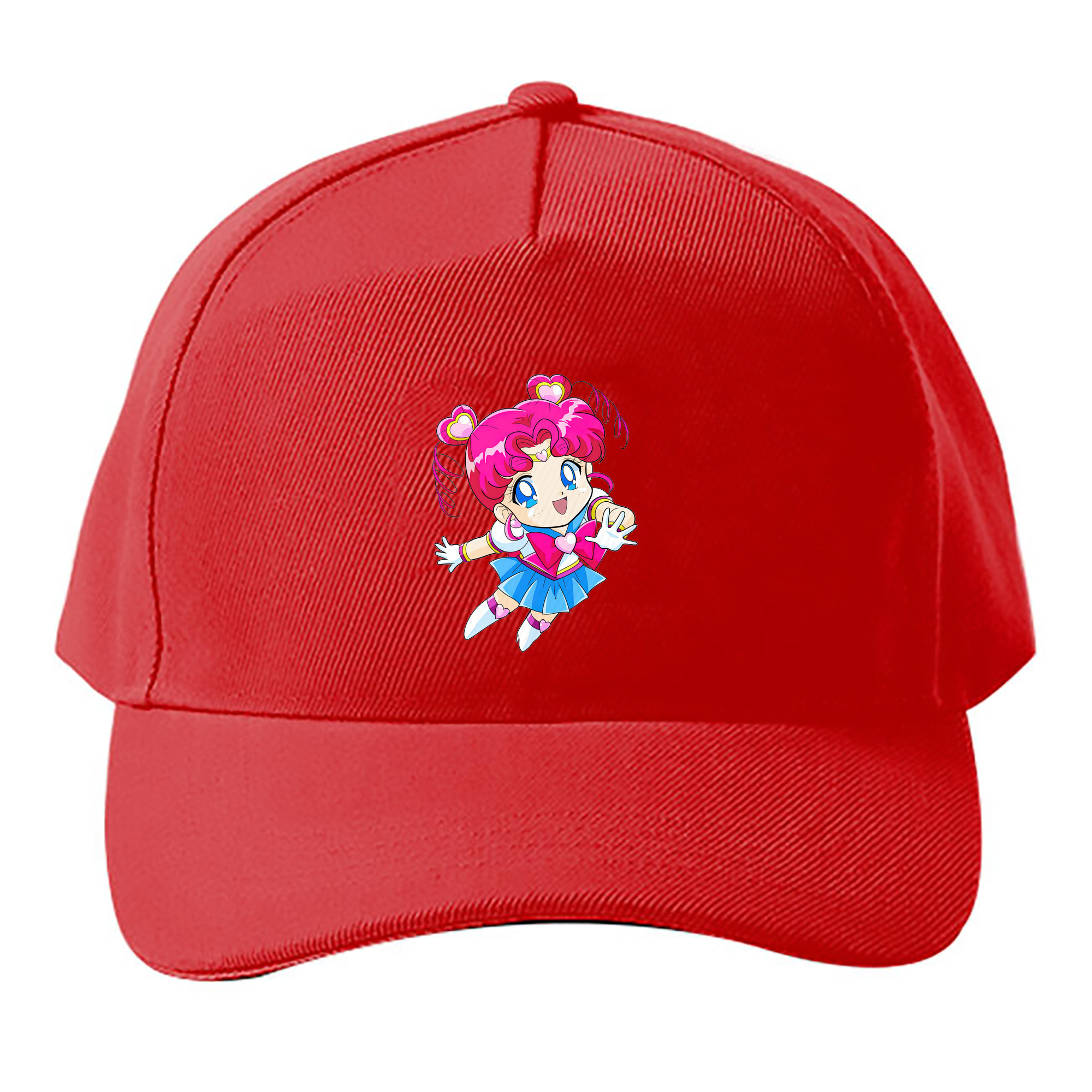 （画像用） 美少女戦士セーラームーン ちびうさ Sailor Moon Chibiusa Tsukino Usagi Small Lady Serenity ベースボールキャップ 綿100％ 男女兼用 帽子 スポーツ