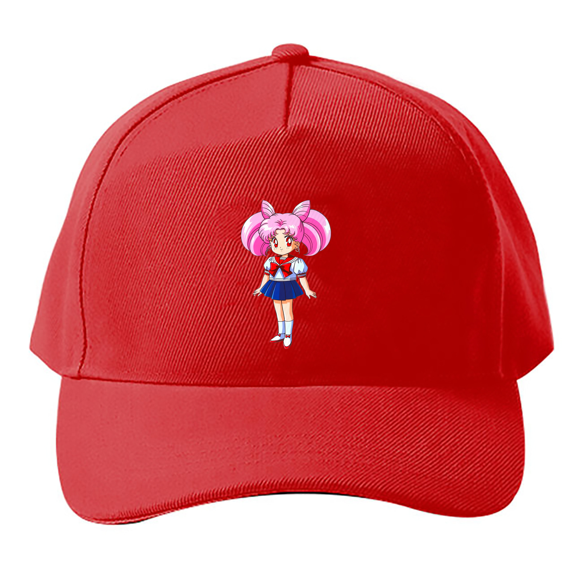 （画像用） 美少女戦士セーラームーン ちびうさ Sailor Moon Chibiusa Tsukino Usagi Small Lady Serenity ベースボールキャップ 綿100％ 男女兼用 帽子 スポーツ