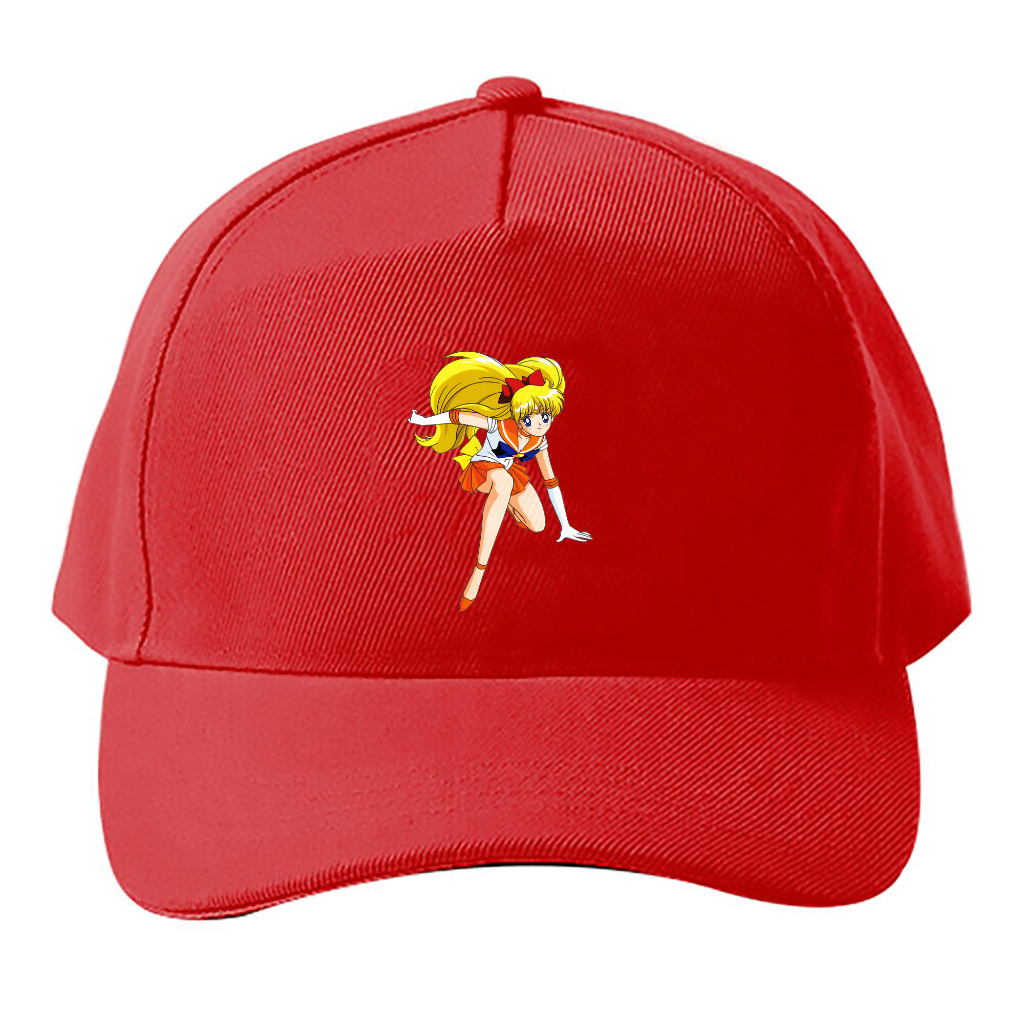 （画像用） 美少女戦士セーラームーン 愛野 美奈子 あいの みなこ Sailor Moon Aino Minako ベースボールキャップ 綿100％ 男女兼用 帽子 スポーツ