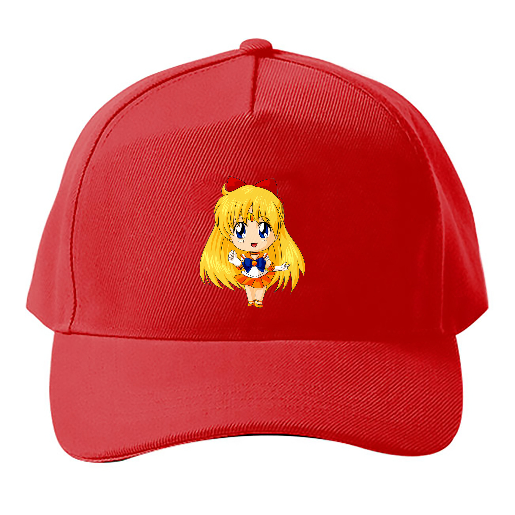 （画像用） 美少女戦士セーラームーン 愛野 美奈子 あいの みなこ Sailor Moon Aino Minako ベースボールキャップ 綿100％ 男女兼用 帽子 スポーツ
