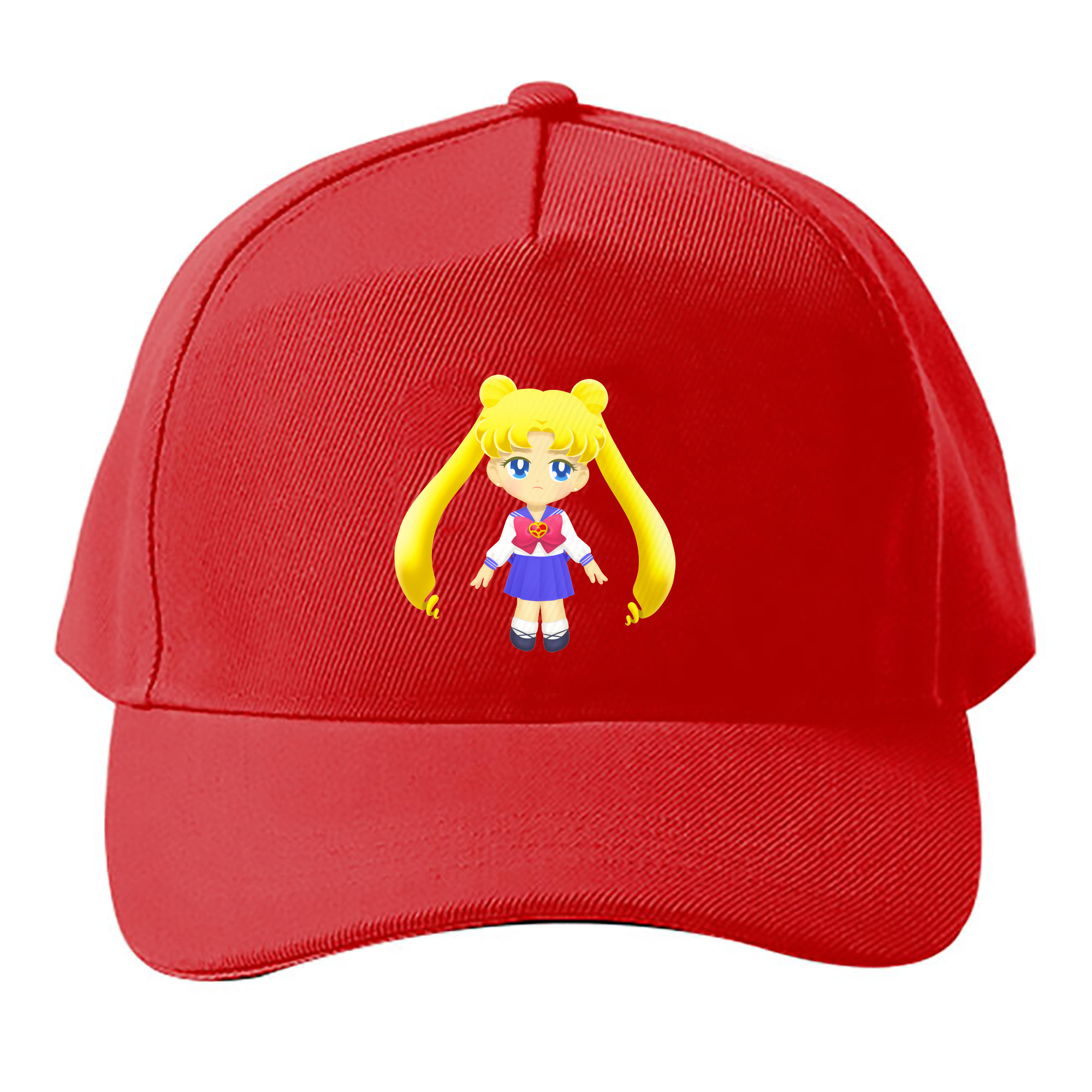 （画像用） 美少女戦士セーラームーン 愛野 美奈子 あいの みなこ Sailor Moon Aino Minako ベースボールキャップ 綿100％ 男女兼用 帽子 スポーツ