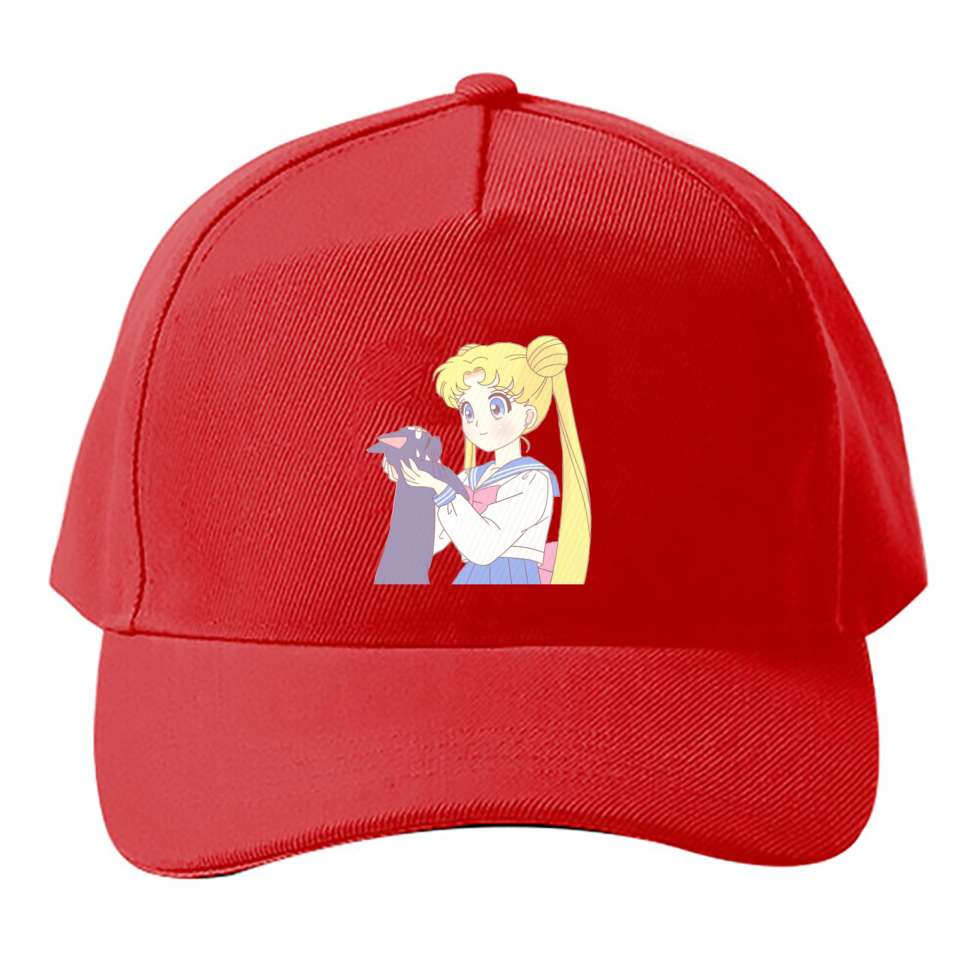 （画像用） 美少女戦士セーラームーン 愛野 美奈子 あいの みなこ Sailor Moon Aino Minako ベースボールキャップ 綿100％ 男女兼用 帽子 スポーツ