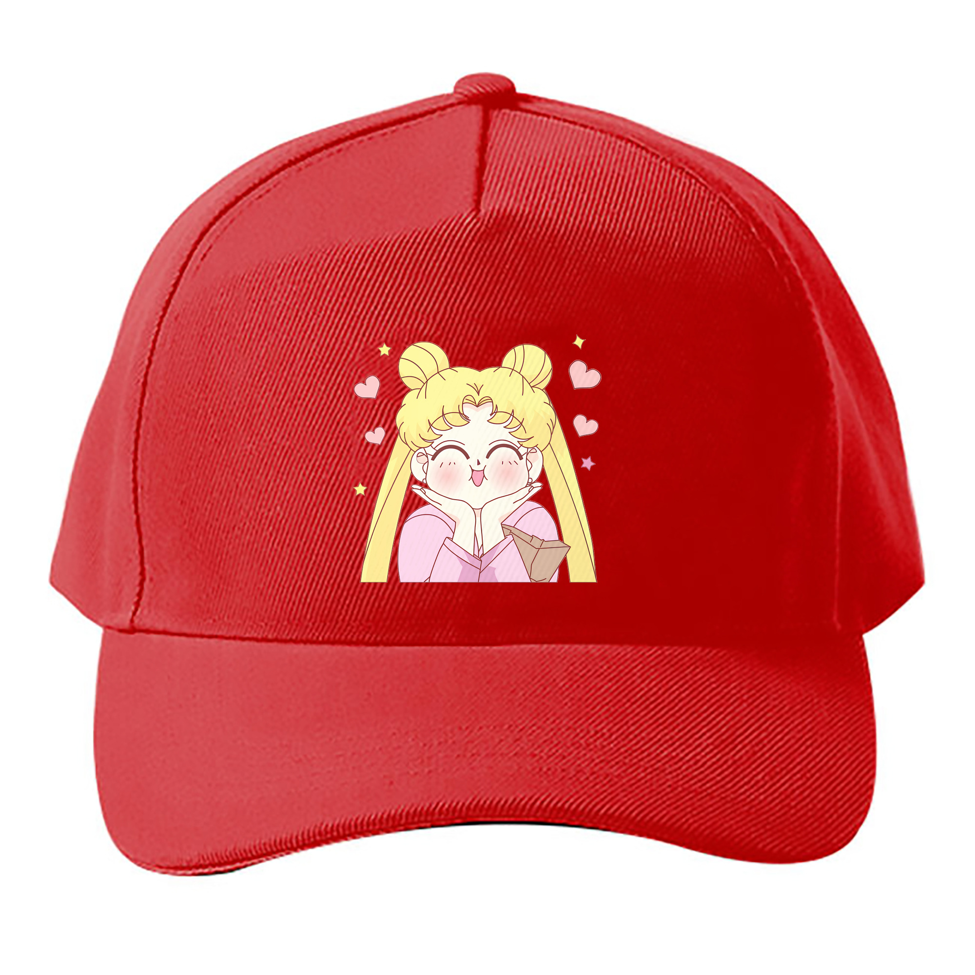 （画像用） 美少女戦士セーラームーン 愛野 美奈子 あいの みなこ Sailor Moon Aino Minako ベースボールキャップ 綿100％ 男女兼用 帽子 スポーツ
