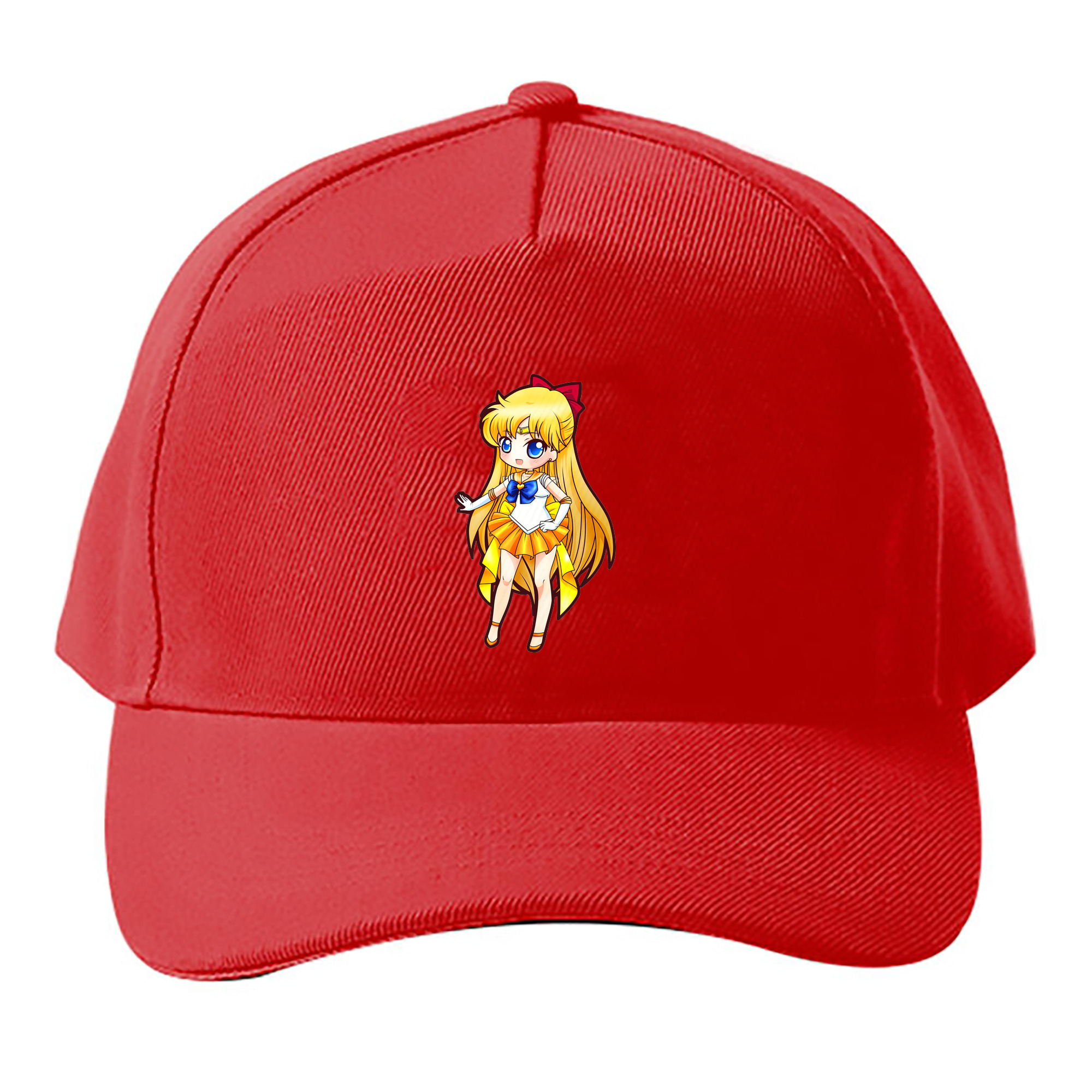 （画像用） 美少女戦士セーラームーン 愛野 美奈子 あいの みなこ Sailor Moon Aino Minako ベースボールキャップ 綿100％ 男女兼用 帽子 スポーツ
