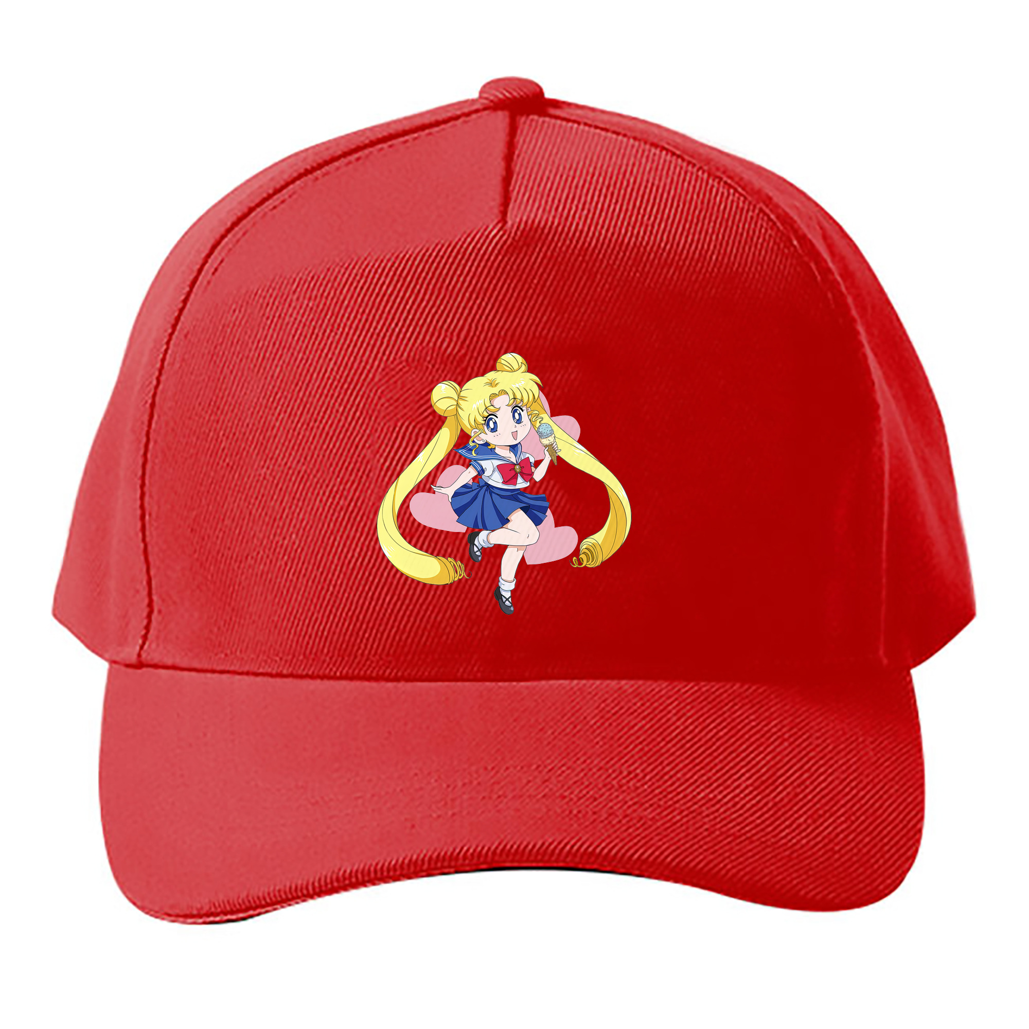 （画像用） 美少女戦士セーラームーン 愛野 美奈子 あいの みなこ Sailor Moon Aino Minako ベースボールキャップ 綿100％ 男女兼用 帽子 スポーツ