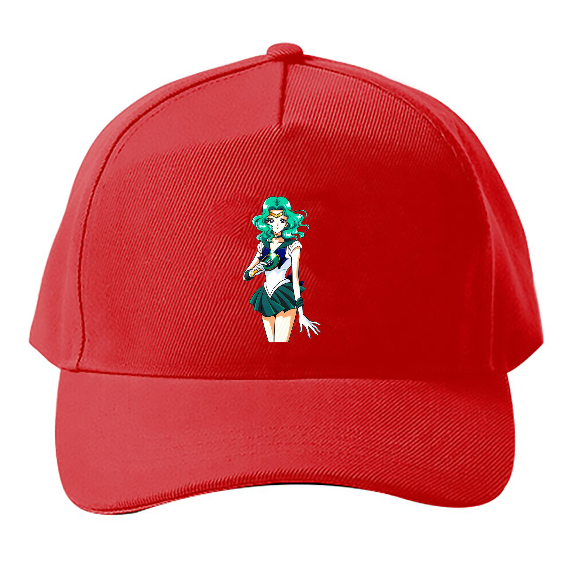 （画像用） 美少女戦士セーラームーン 海王 みちる（かいおう みちる） Sailor Moon Kaiou Michiru ベースボールキャップ 綿100％ 男女兼用 帽子 スポーツ