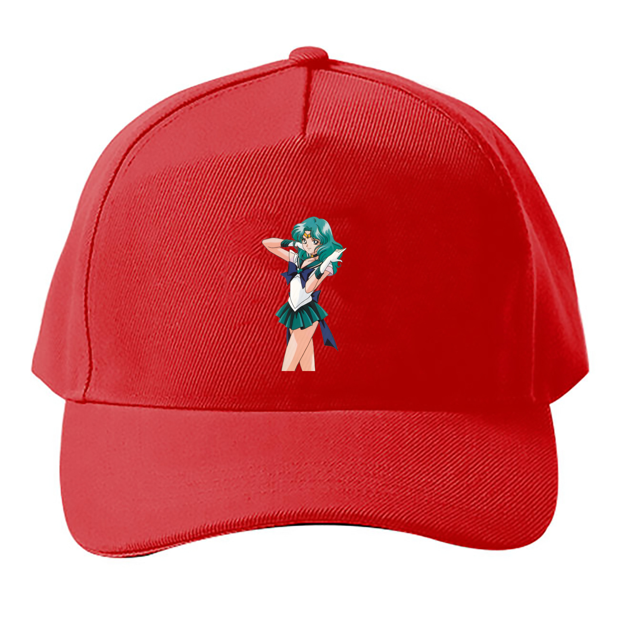 （画像用） 美少女戦士セーラームーン 海王 みちる（かいおう みちる） Sailor Moon Kaiou Michiru ベースボールキャップ 綿100％ 男女兼用 帽子 スポーツ