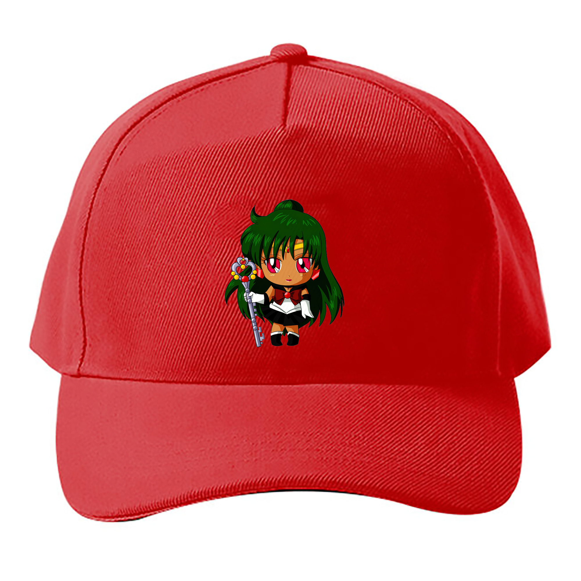（画像用） 美少女戦士セーラームーン 冥王せつな Sailor Moon Meiou Setsuna ベースボールキャップ 綿100％ 男女兼用 帽子 スポーツ