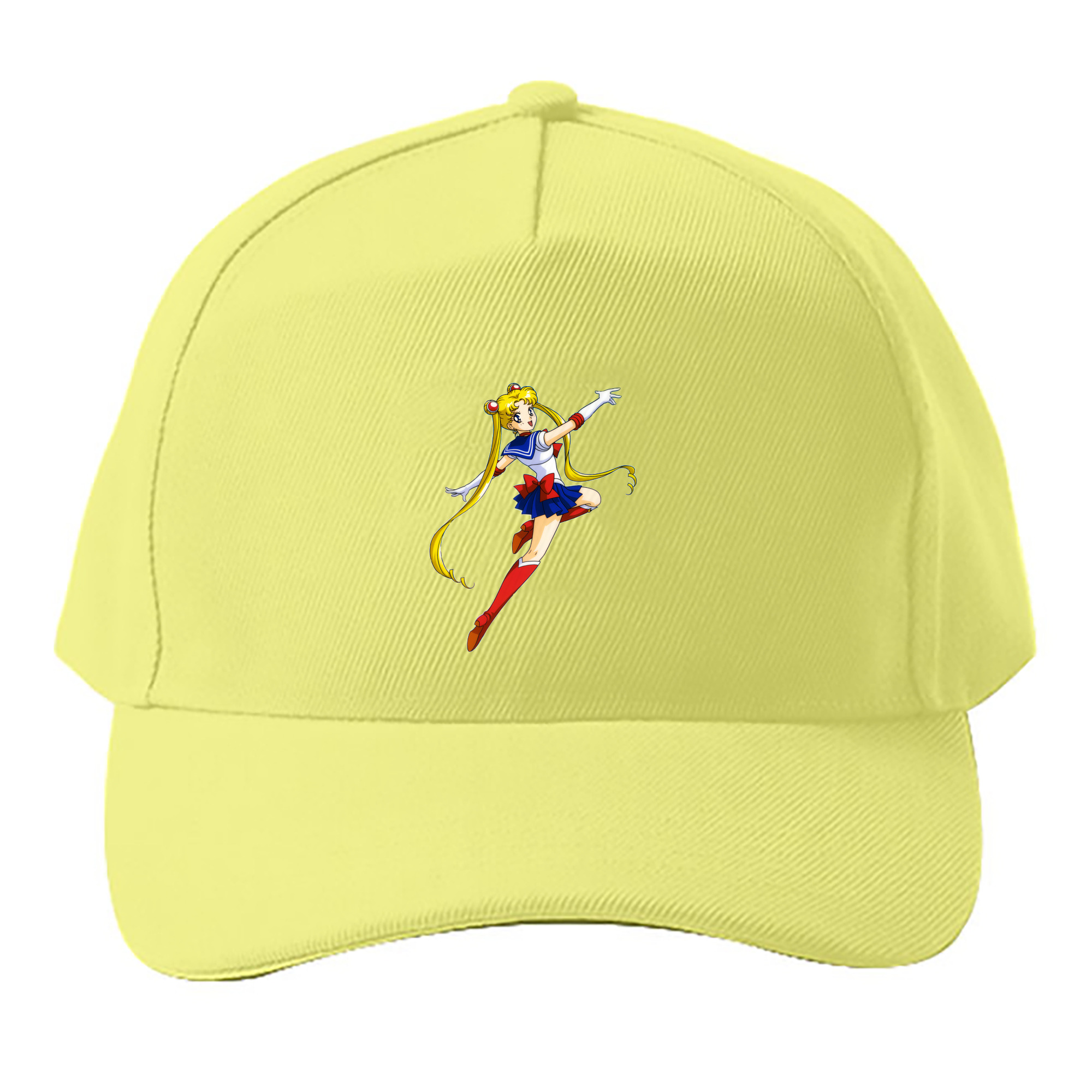 （画像用） 美少女戦士セーラームーン 月野 うさぎ つきの うさぎ Sailor Moon Tsukino Usagi ベースボールキャップ 綿100％ 男女兼用 帽子 スポーツ