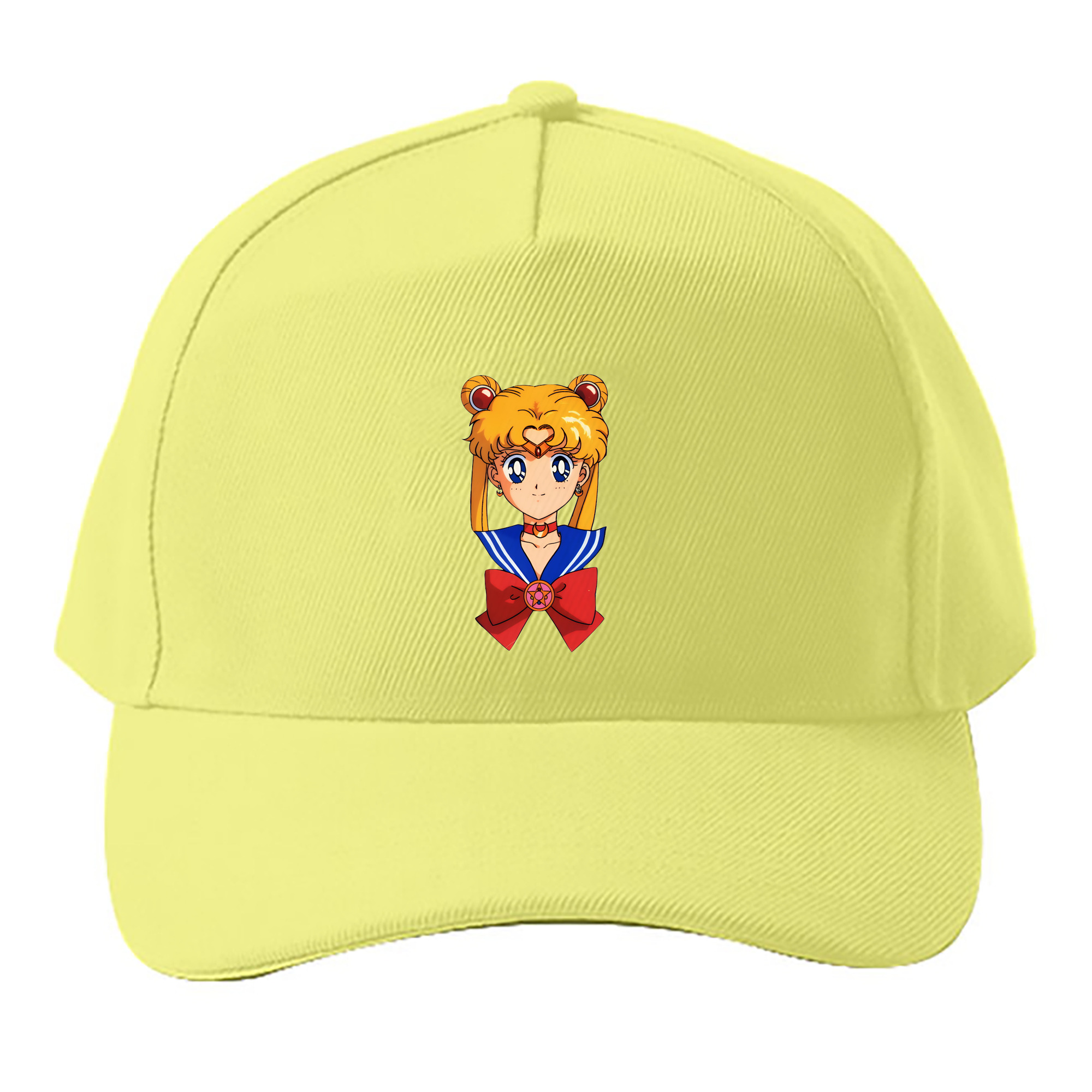 （画像用） 美少女戦士セーラームーン 月野 うさぎ つきの うさぎ Sailor Moon Tsukino Usagi ベースボールキャップ 綿100％ 男女兼用 帽子 スポーツ