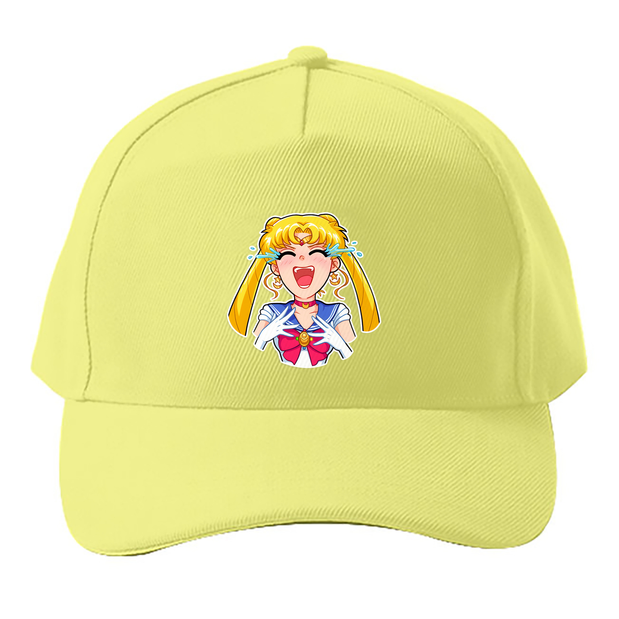 （画像用） 美少女戦士セーラームーン 月野 うさぎ つきの うさぎ Sailor Moon Tsukino Usagi ベースボールキャップ 綿100％ 男女兼用 帽子 スポーツ