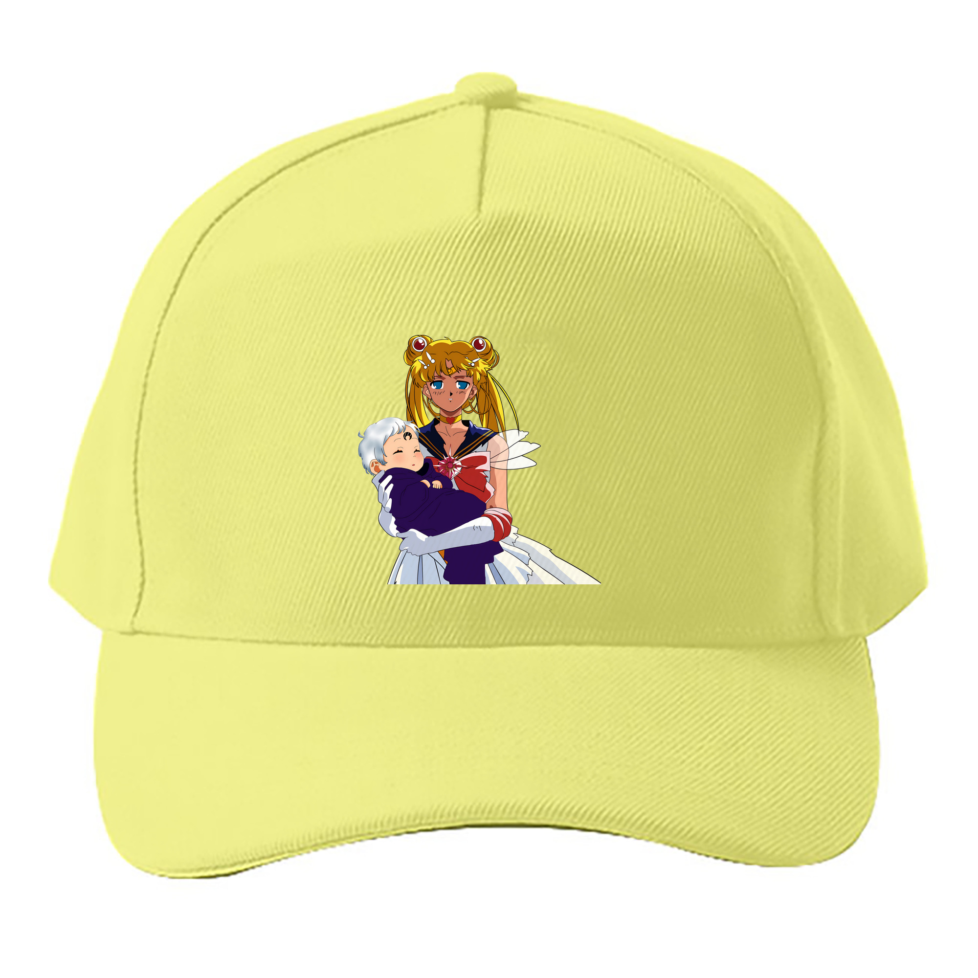 （画像用） 美少女戦士セーラームーン 月野 うさぎ つきの うさぎ Sailor Moon Tsukino Usagi ベースボールキャップ 綿100％ 男女兼用 帽子 スポーツ
