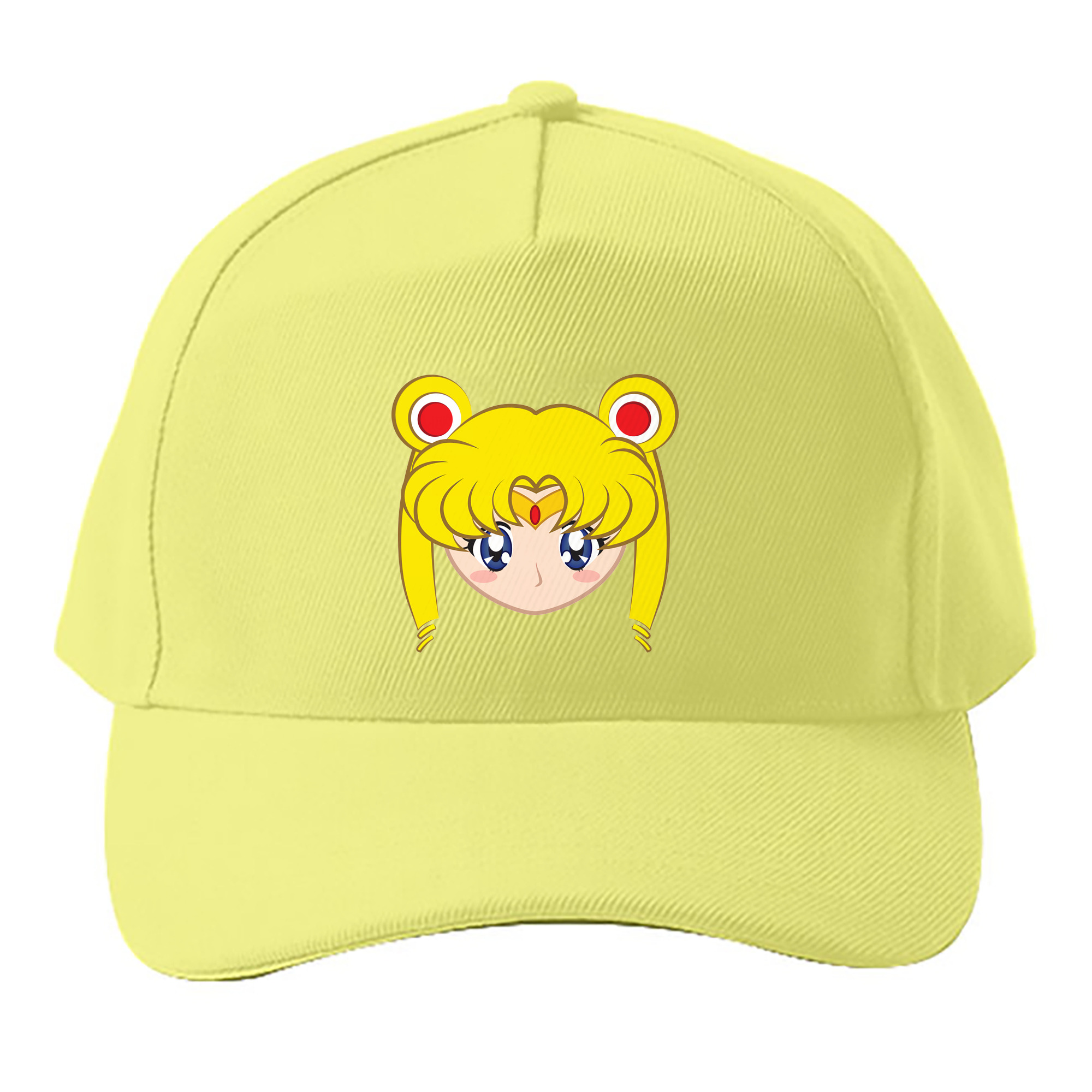 （画像用） 美少女戦士セーラームーン 月野 うさぎ つきの うさぎ Sailor Moon Tsukino Usagi ベースボールキャップ 綿100％ 男女兼用 帽子 スポーツ