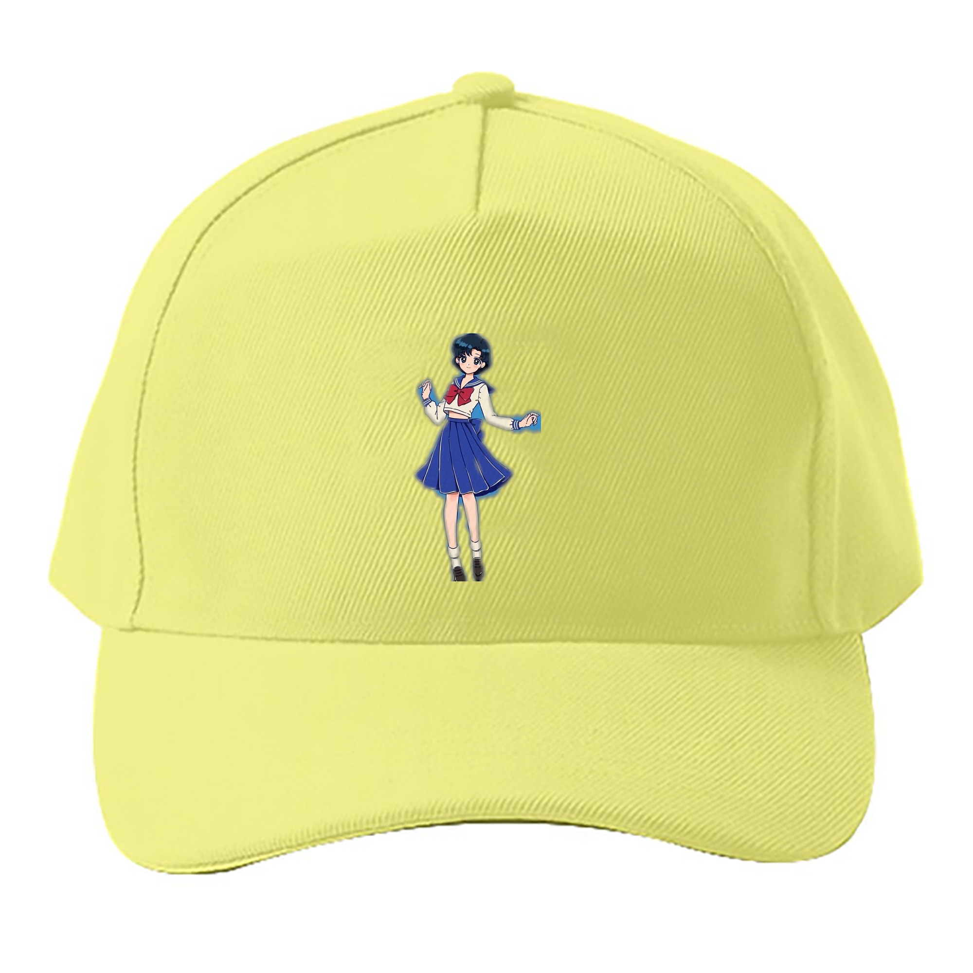 （画像用） 美少女戦士セーラームーン 水野 亜美 みずの あみ Sailor Moon Mizuno Ami ベースボールキャップ 綿100％ 男女兼用 帽子 スポーツ