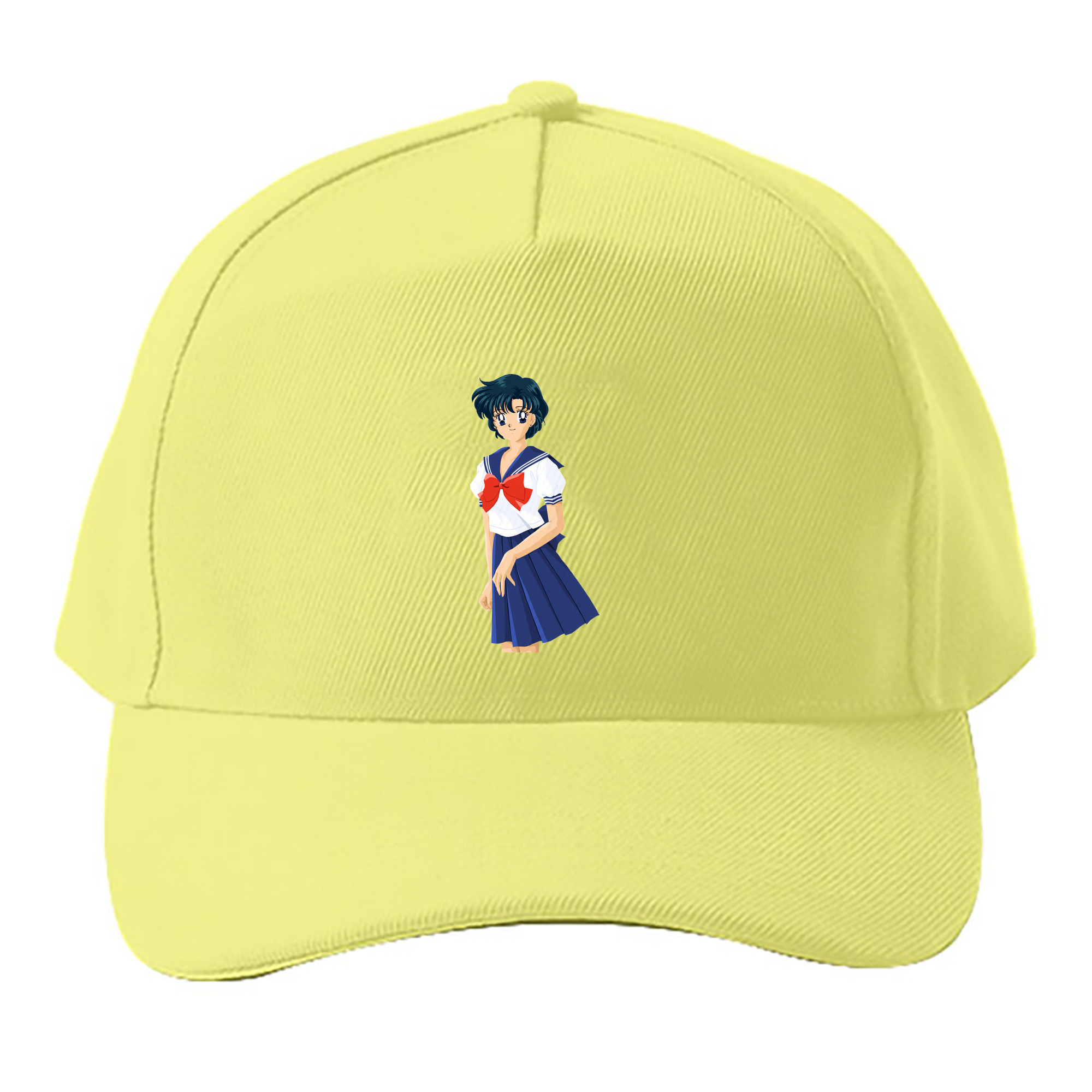 （画像用） 美少女戦士セーラームーン 水野 亜美 みずの あみ Sailor Moon Mizuno Ami ベースボールキャップ 綿100％ 男女兼用 帽子 スポーツ