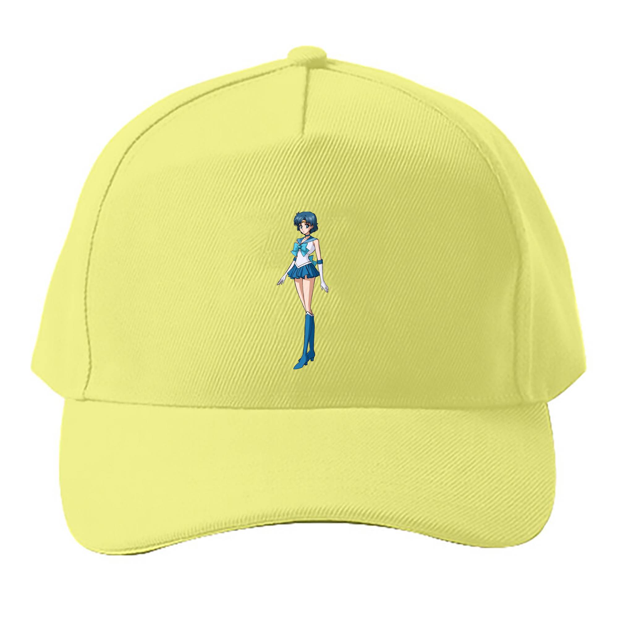 （画像用） 美少女戦士セーラームーン 水野 亜美 みずの あみ Sailor Moon Mizuno Ami ベースボールキャップ 綿100％ 男女兼用 帽子 スポーツ