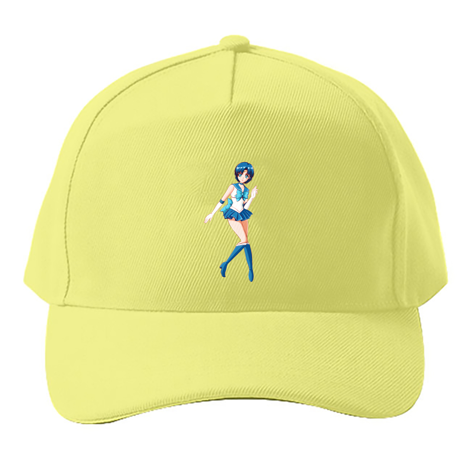 （画像用） 美少女戦士セーラームーン 水野 亜美 みずの あみ Sailor Moon Mizuno Ami ベースボールキャップ 綿100％ 男女兼用 帽子 スポーツ