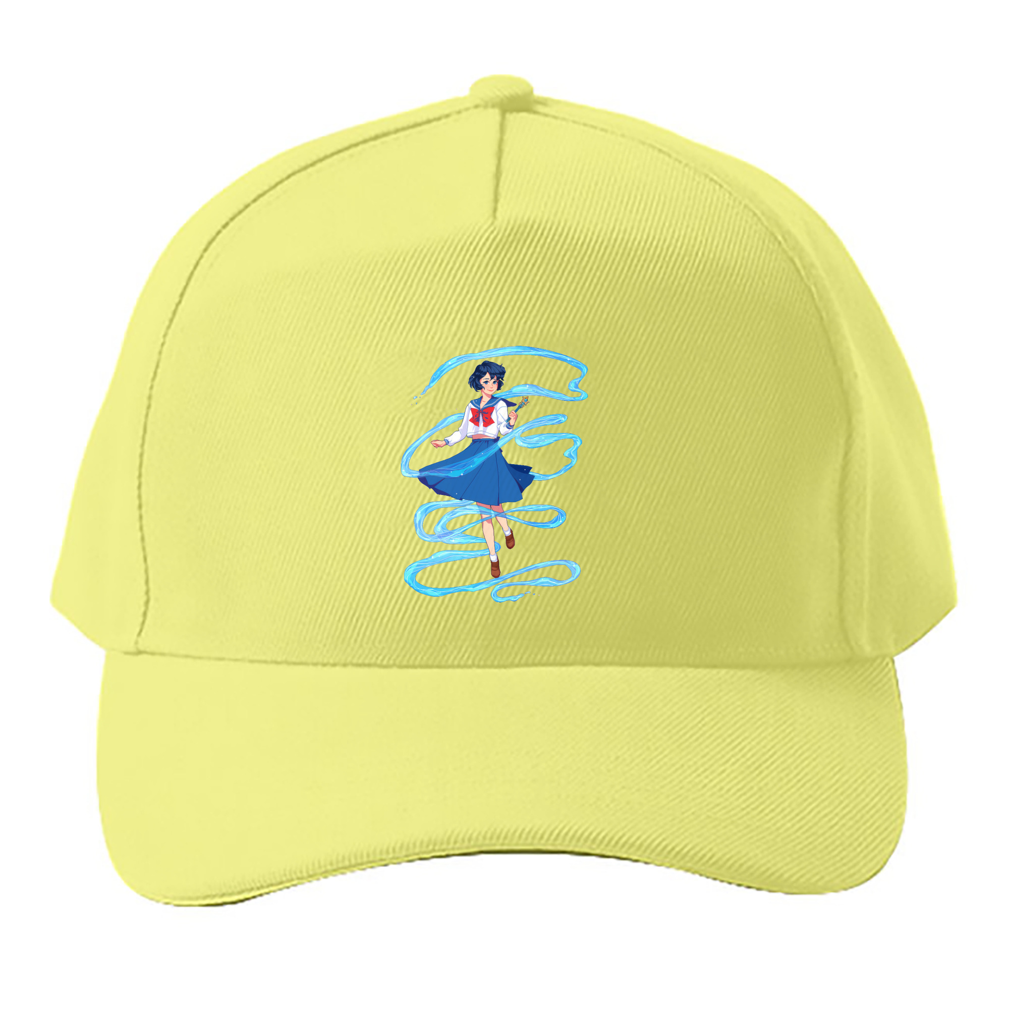 （画像用） 美少女戦士セーラームーン 水野 亜美 みずの あみ Sailor Moon Mizuno Ami ベースボールキャップ 綿100％ 男女兼用 帽子 スポーツ